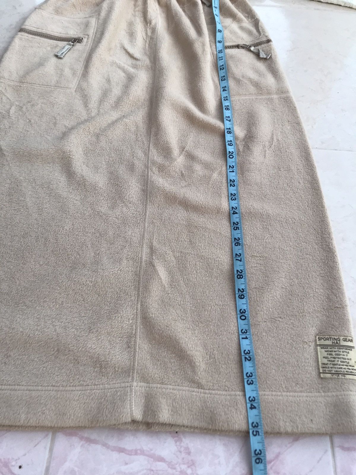 Hai Sporting Gear × Issey Miyake × Japanese Brand HAI SPORTING GEAR BY ISSEY MIYAKE WOOL SKIRT Size US 26 / EU 42 - 10 Thumbnail
