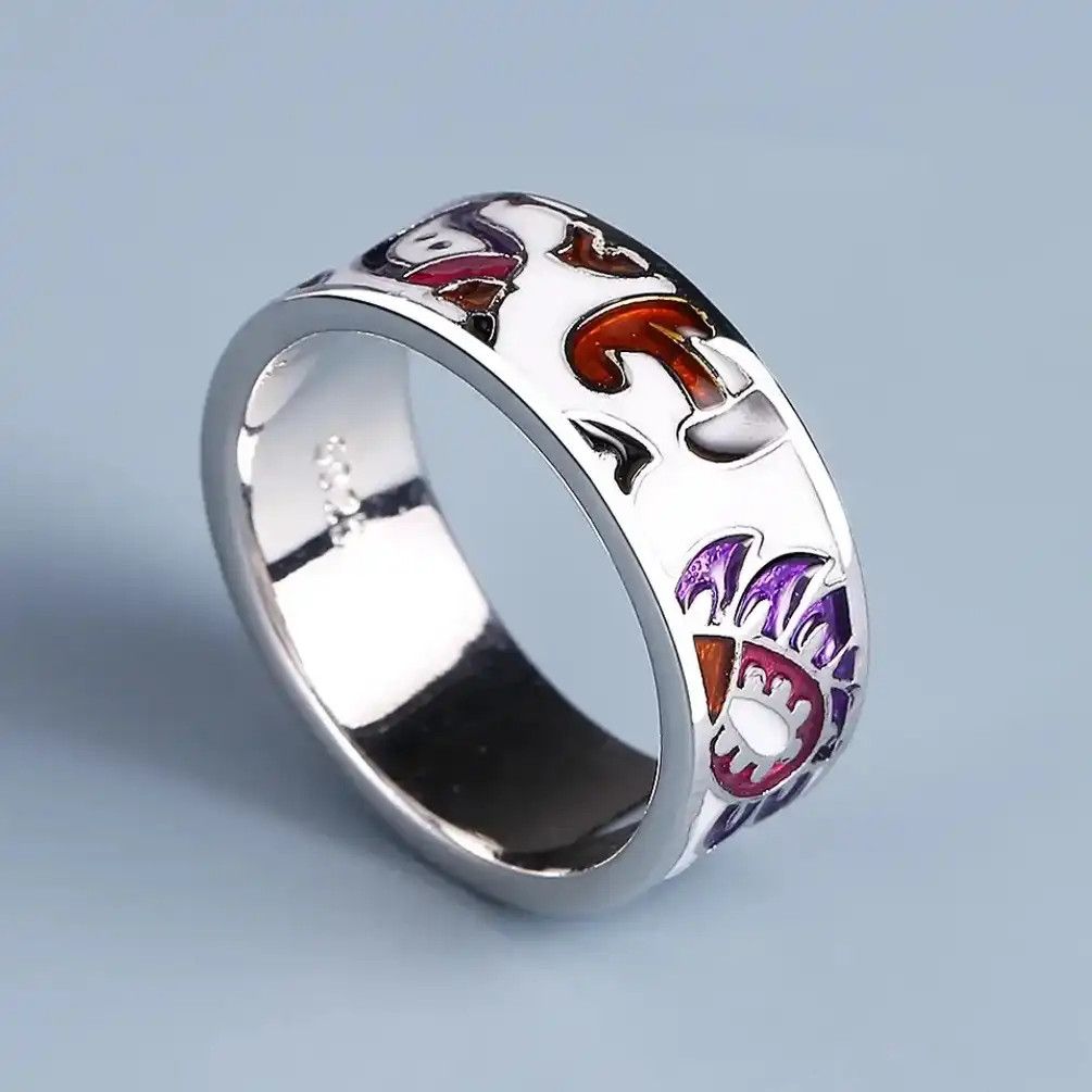 Japanese Brand Creative Colorful Bohemian Ring Size ONE SIZE - 2 Thumbnail