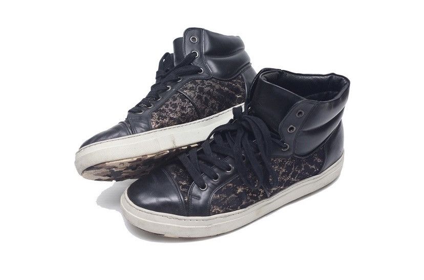 image of Miharayasuhiro High Top Sneakers Vibram in Black, Men's (Size 8)