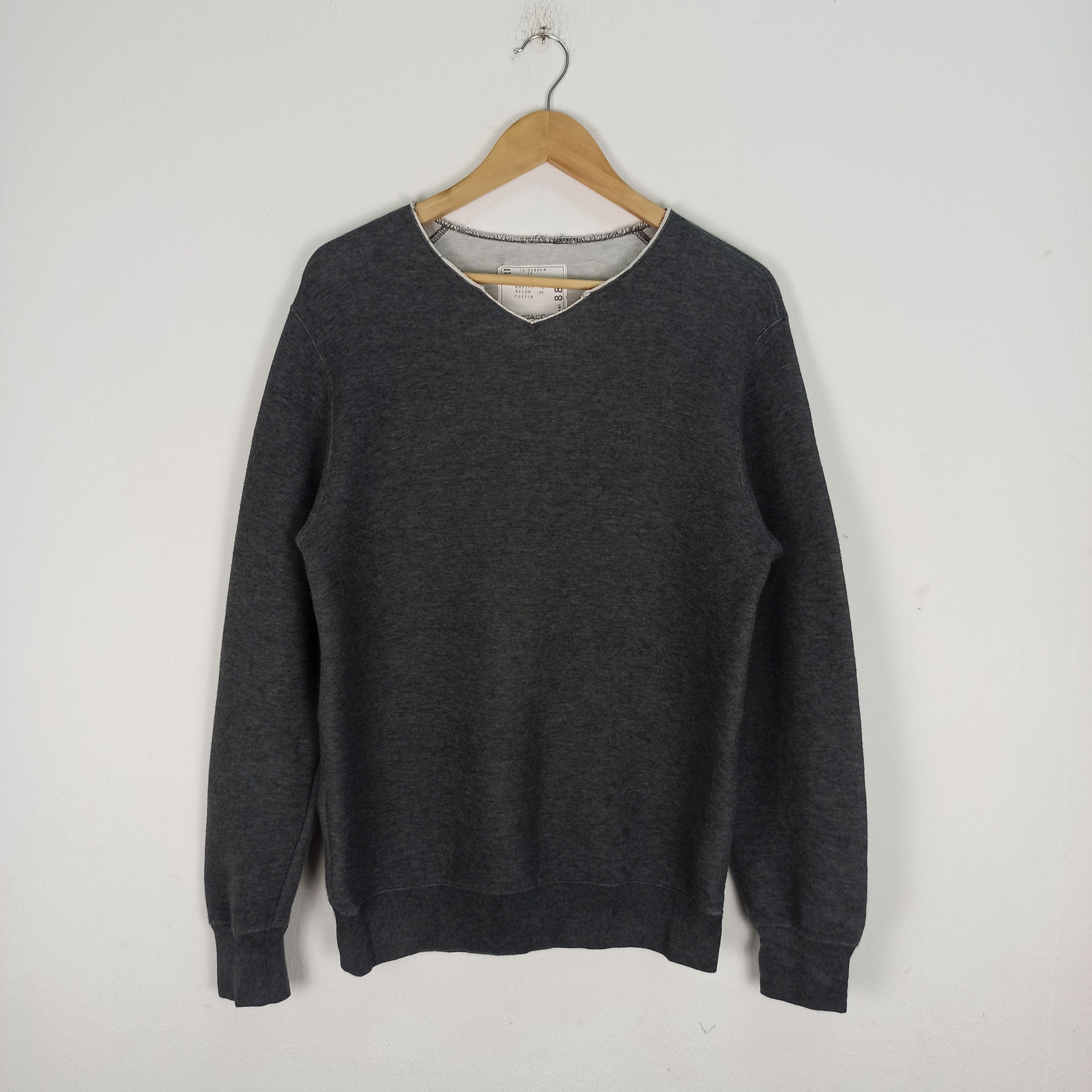 Sacai Sacai 889 Collared Plaid Sweatshirt Size US S / EU 44-46 / 1 - 1 Thumbnail