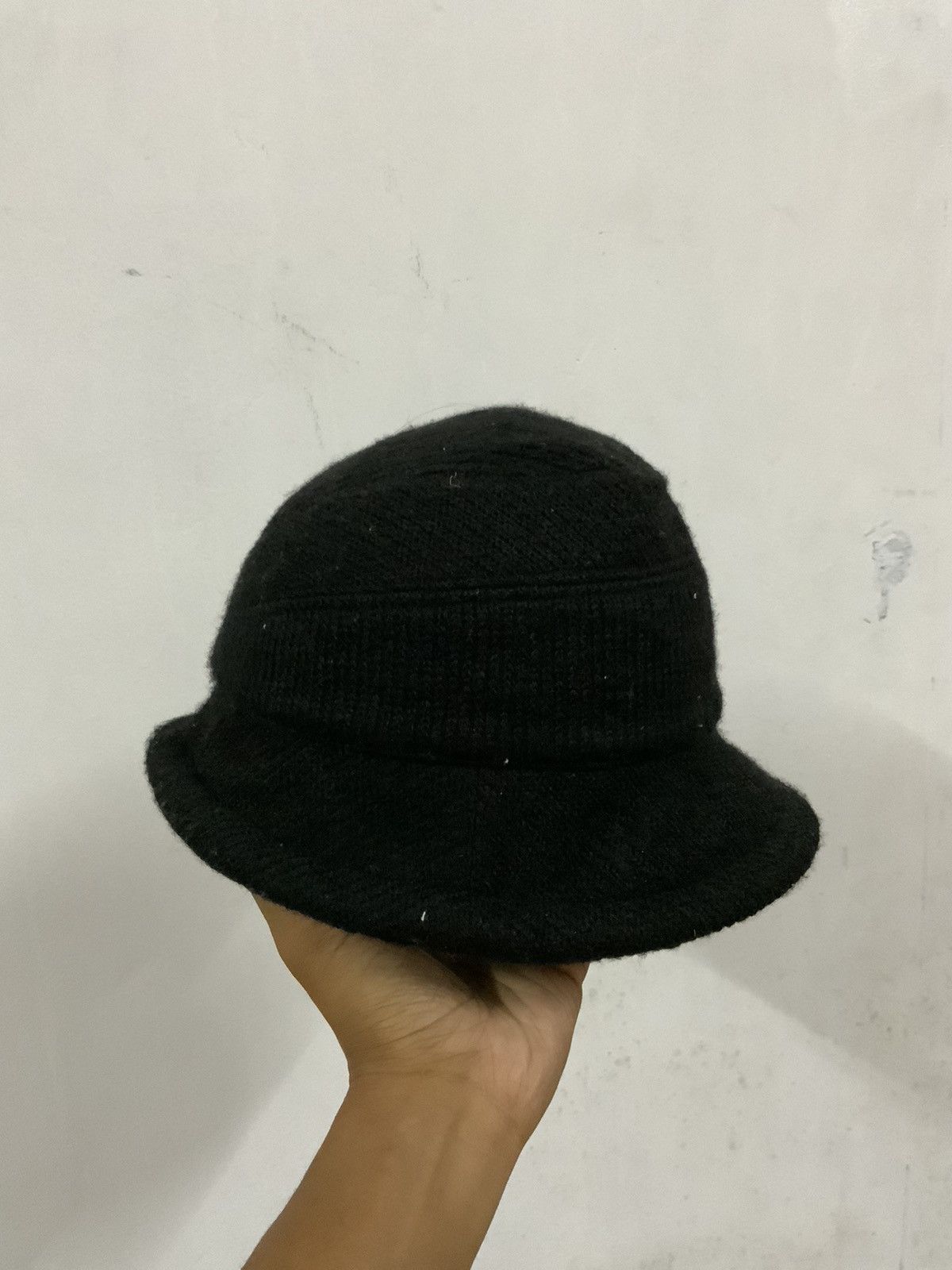 Hat Club Vintage Ribbons Cross Stitch Black Bucket Hat Size ONE SIZE - 4 Thumbnail
