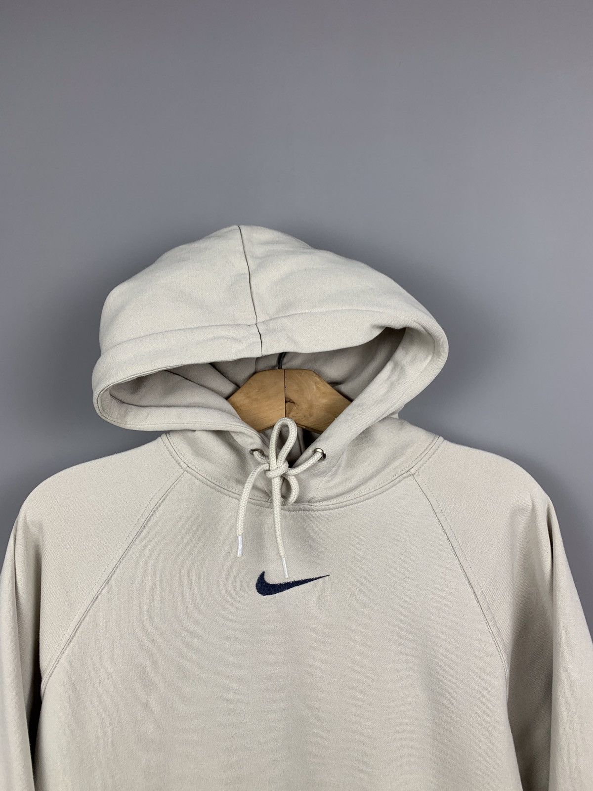 Nike × Vintage Nike vintage center swoosh hoodie Size US S / EU 44-46 / 1 - 2 Thumbnail