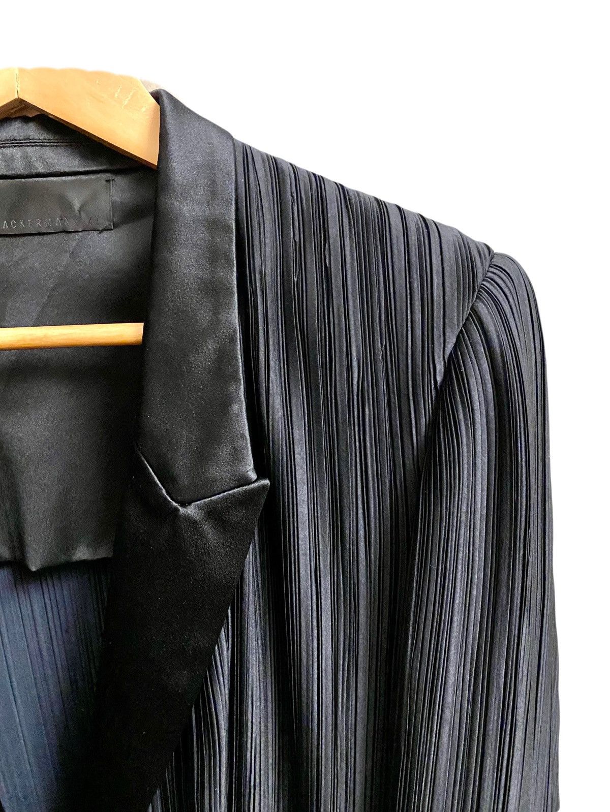 Haider Ackermann Haider Ackermann plissé black runway ss 2017 blazer Size M / US 6-8 / IT 42-44 - 13 Thumbnail