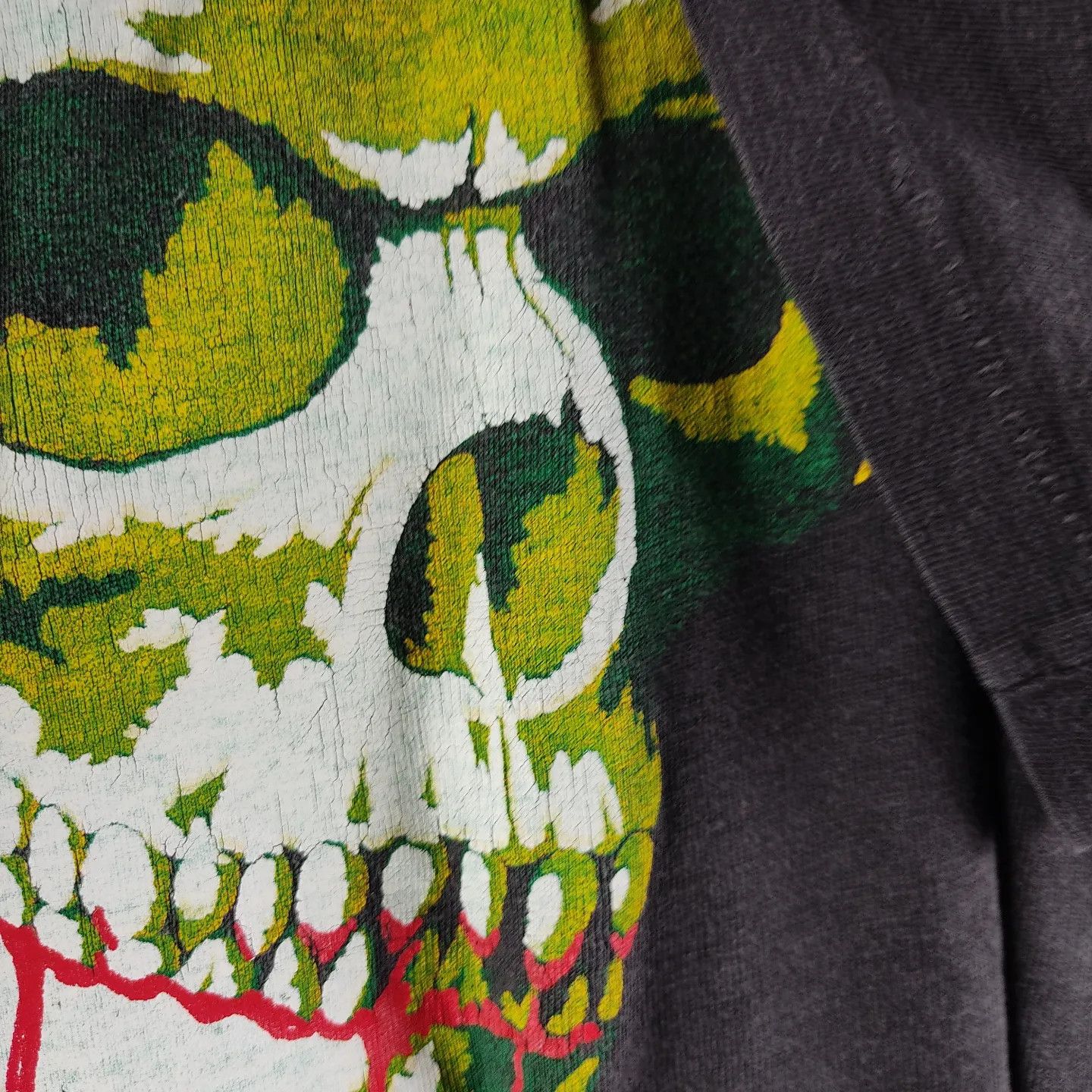 Band Tees × Metallica × Vintage 90s Metallica Skull tee Size US XL / EU 56 / 4 - 3 Thumbnail