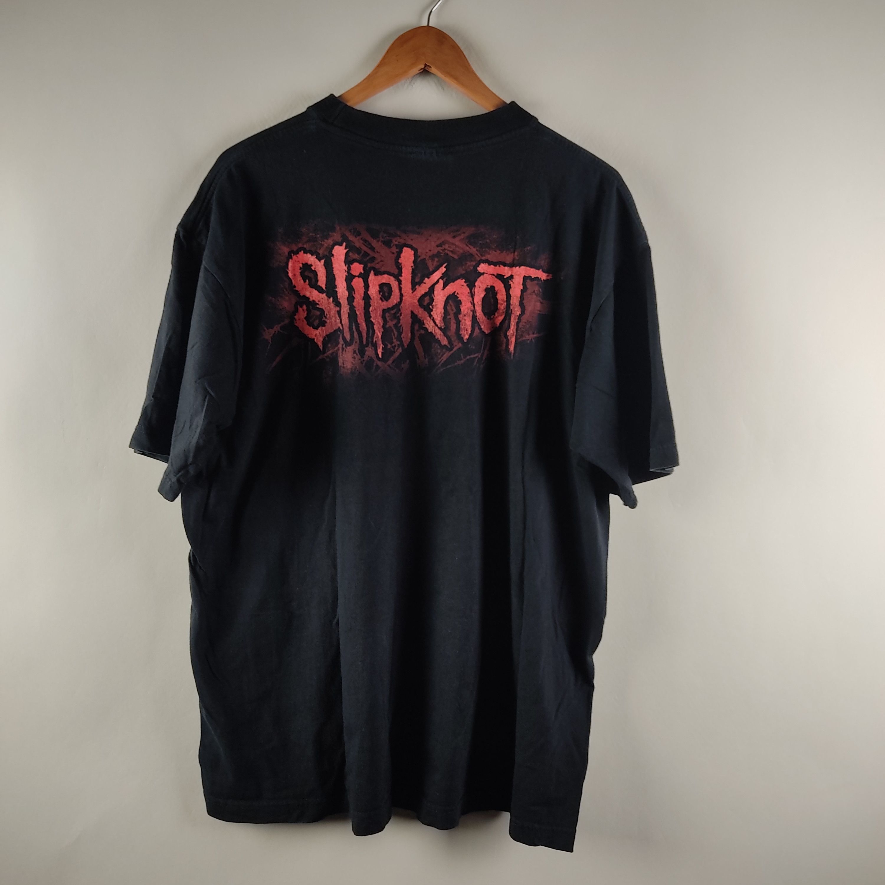 Band Tees × Slipknot × Vintage 2001 Slipknot Masks Size US XL / EU 56 / 4 - 2 Thumbnail