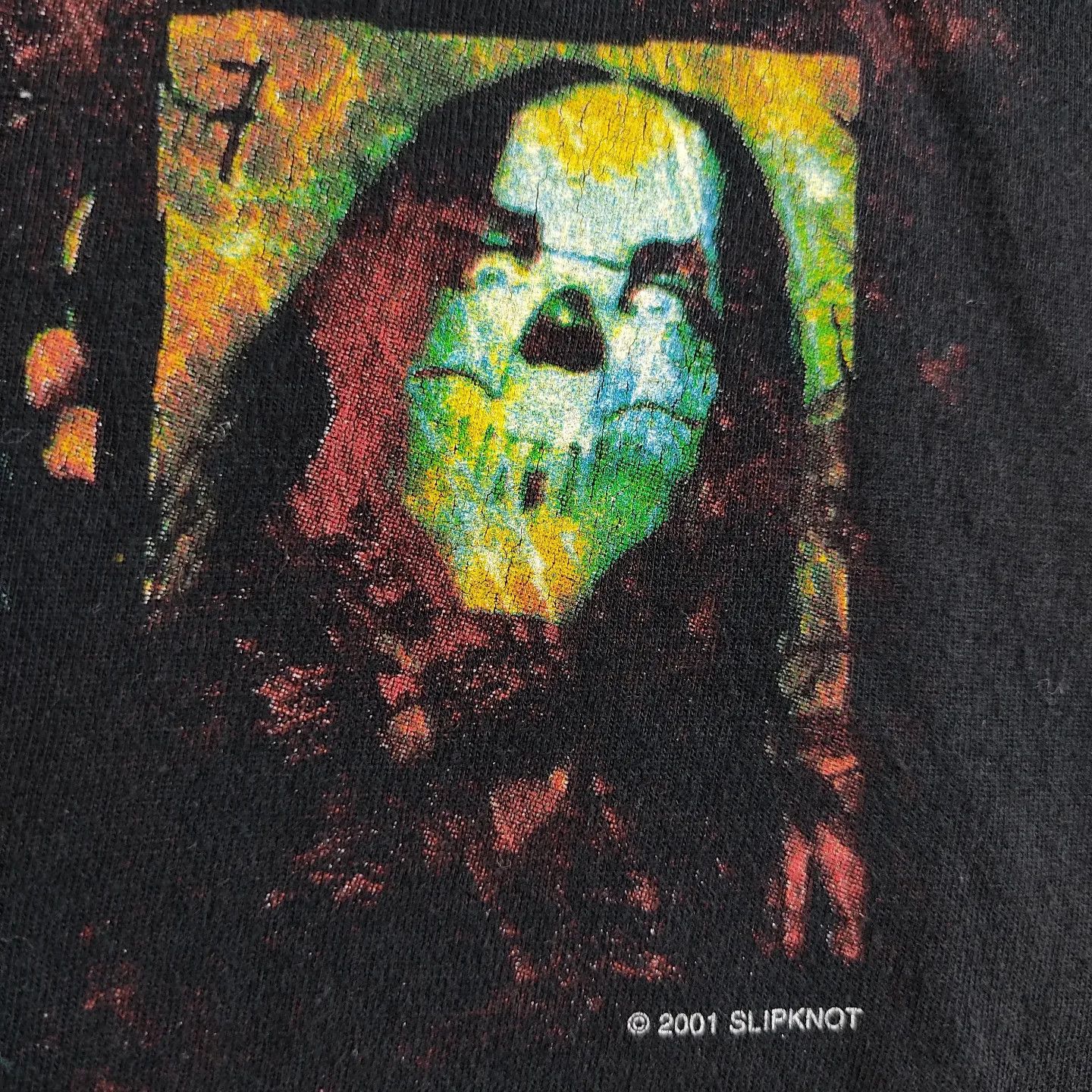 Band Tees × Slipknot × Vintage 2001 Slipknot Masks Size US XL / EU 56 / 4 - 5 Thumbnail