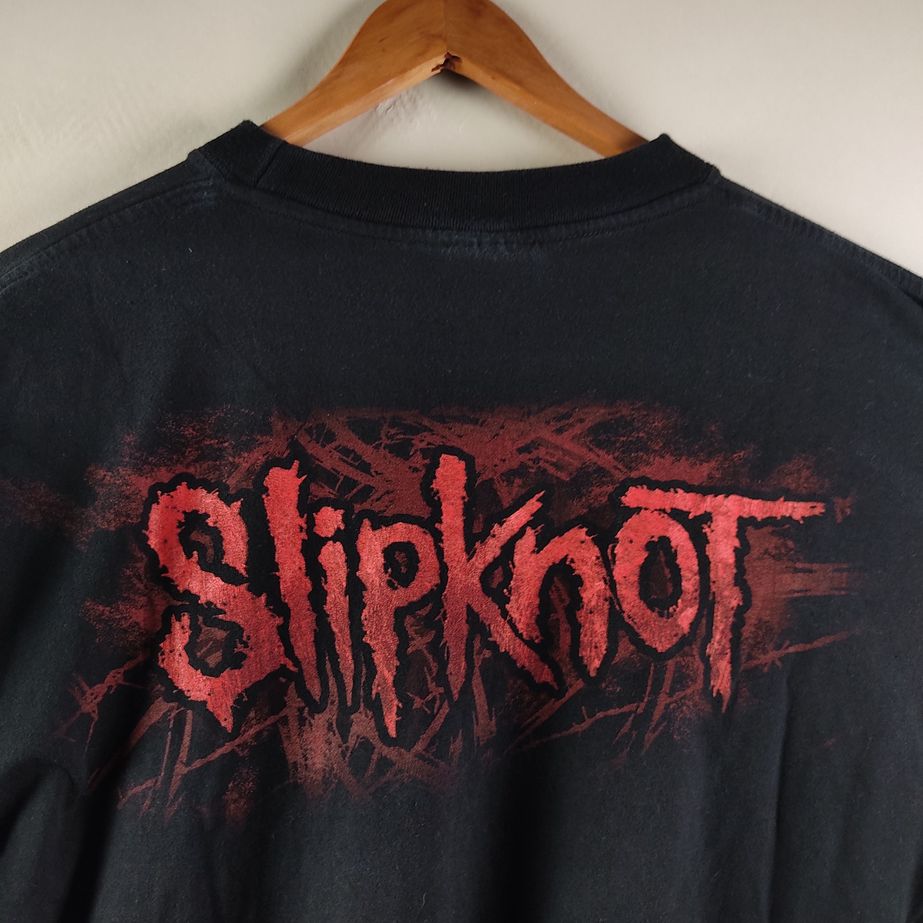 Band Tees × Slipknot × Vintage 2001 Slipknot Masks Size US XL / EU 56 / 4 - 3 Thumbnail