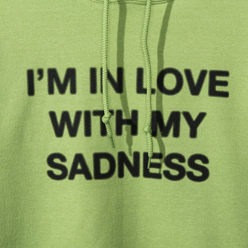 Anti Social Social Club DS ASSC in Love with my sadness Smash Smashed Kiwi hoodie Size US M / EU 48-50 / 2 - 5 Thumbnail
