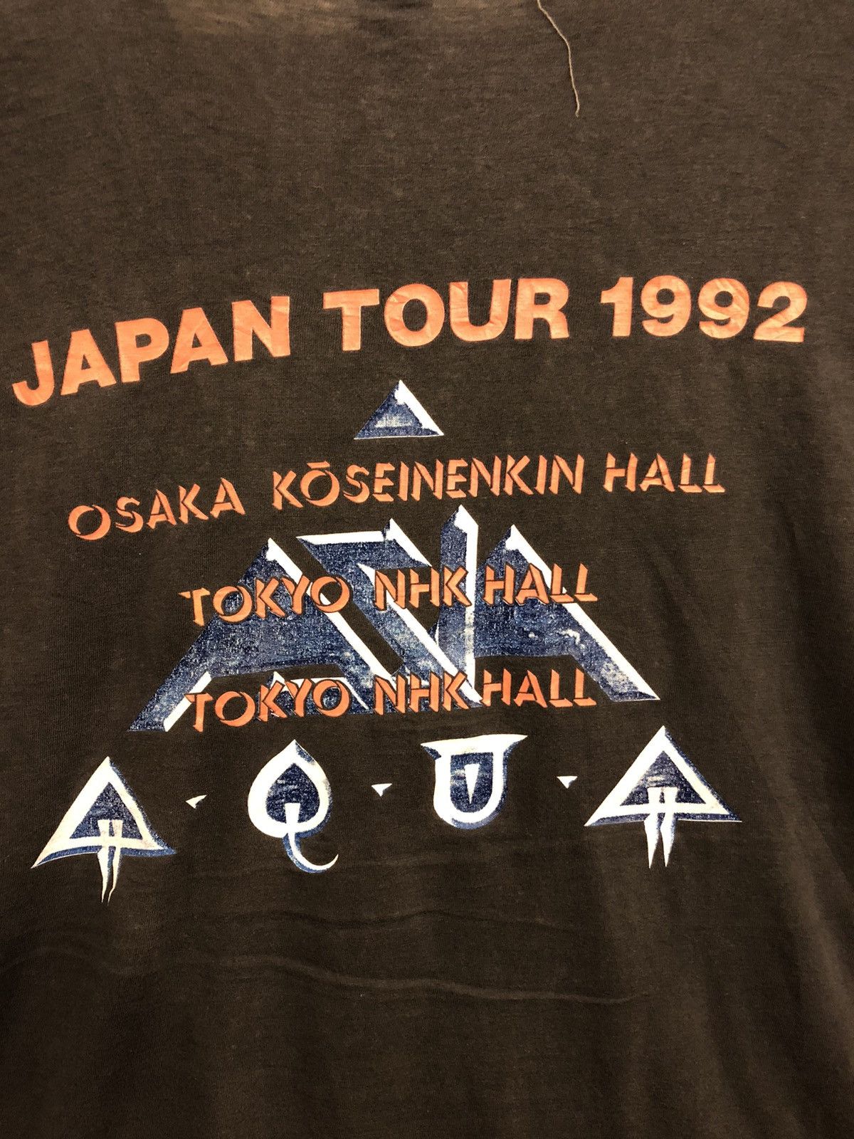 Band Tees Vintage AQUA JAPAN TOUR 1992 Size US L / EU 52-54 / 3 - 4 Thumbnail