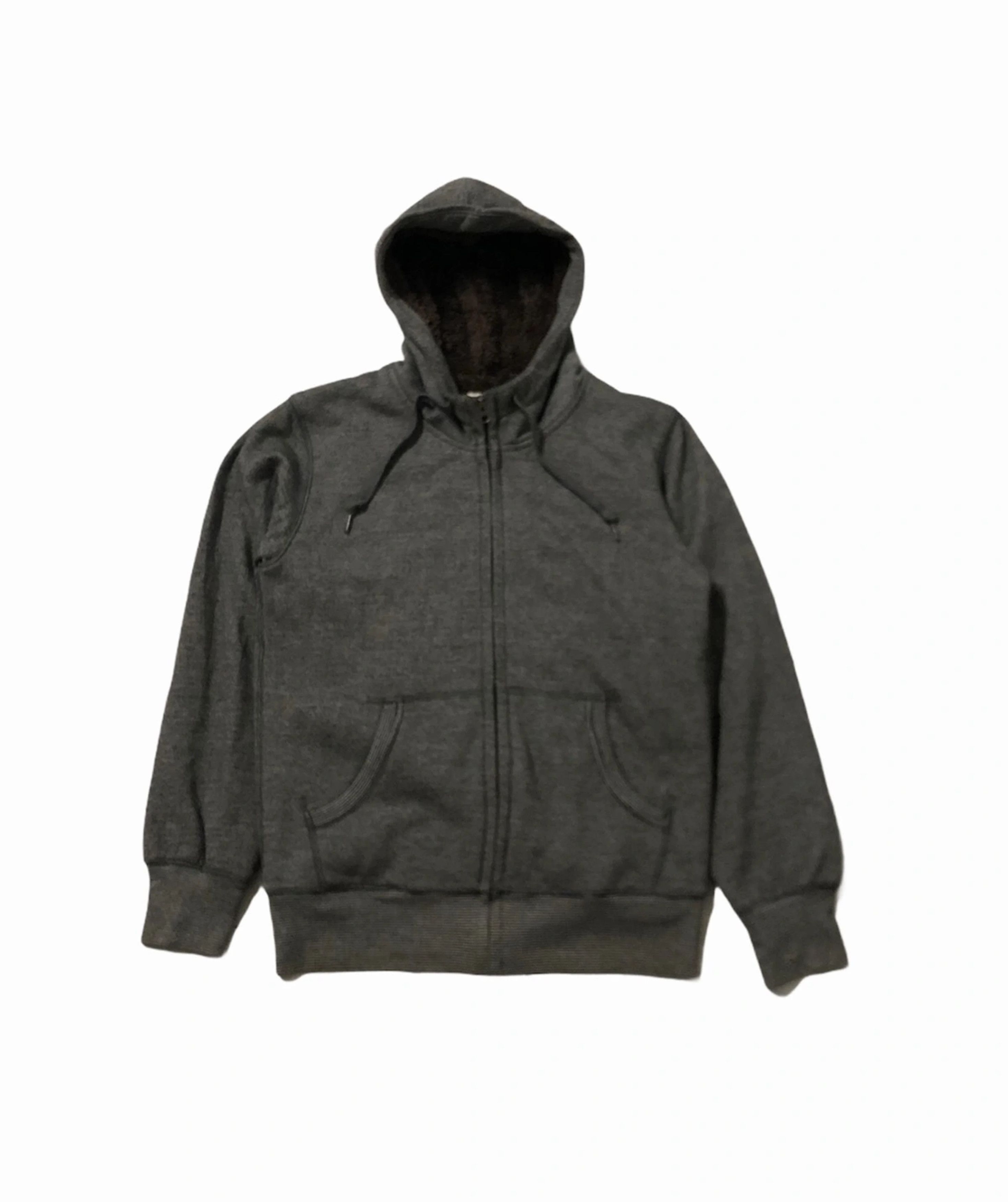 Uniqlo Zipper Jacket Fleece Sherpa Inside With Hoodies