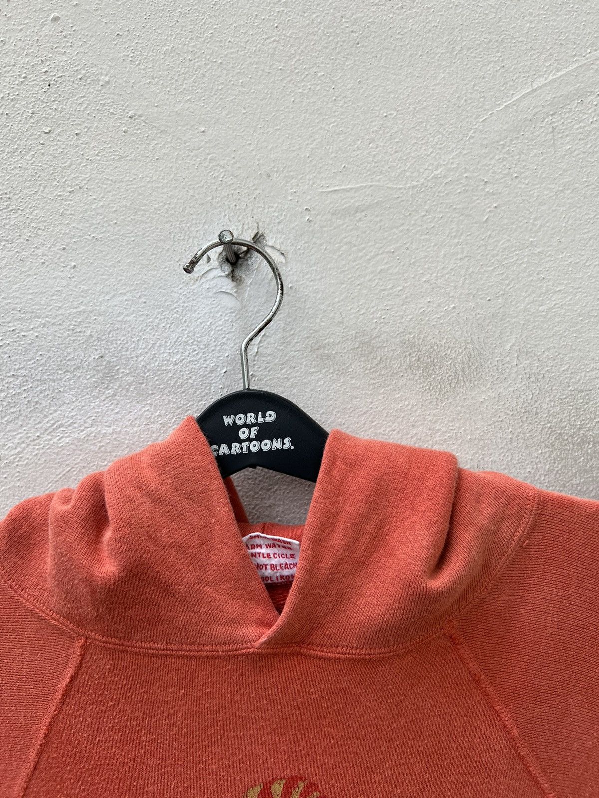 45rpm Size3 Vintage 45rpm NMD Japan Faded Orange Hoodie Sweatshirt Size US L / EU 52-54 / 3 - 15 Thumbnail
