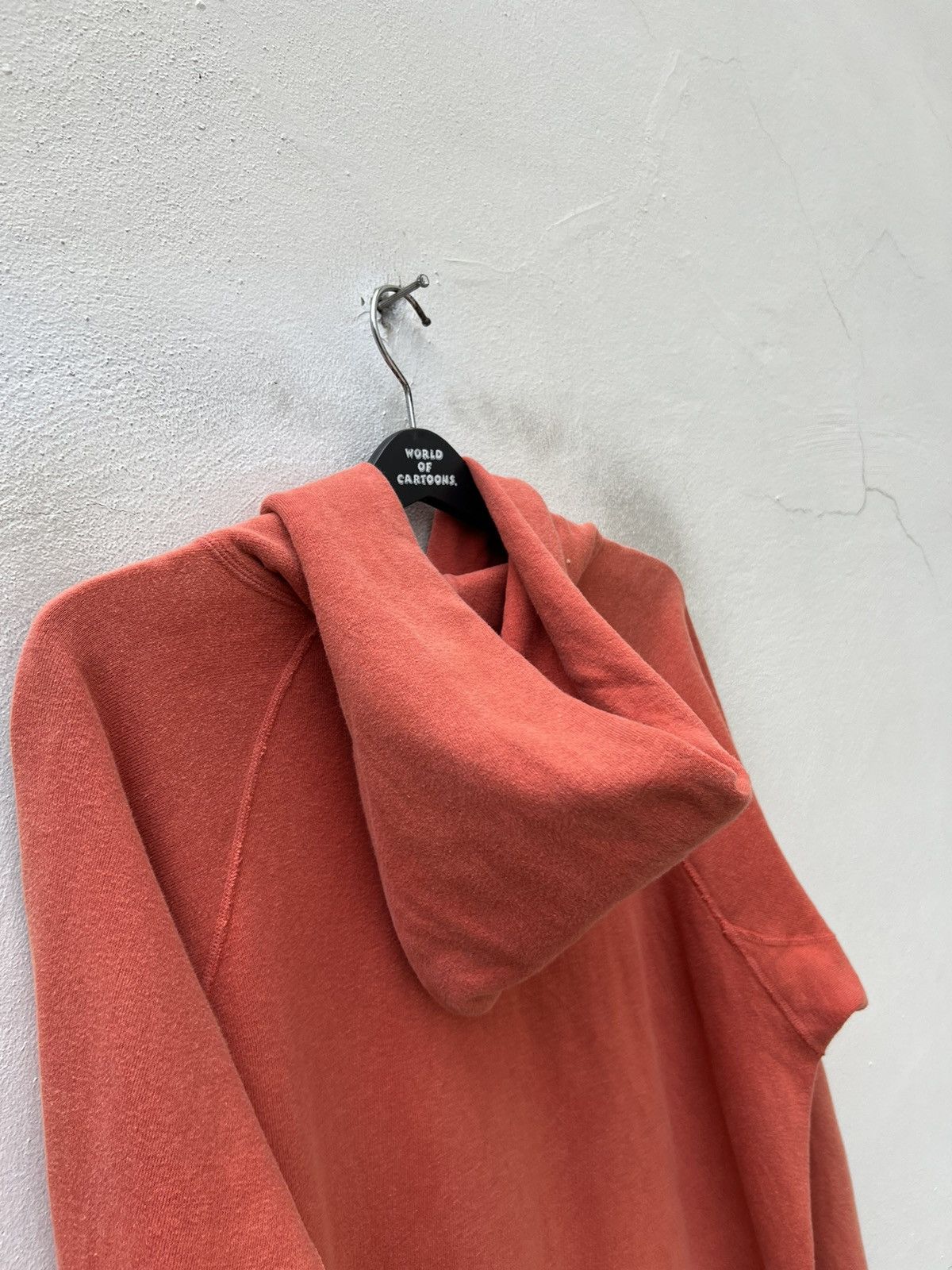 45rpm Size3 Vintage 45rpm NMD Japan Faded Orange Hoodie Sweatshirt Size US L / EU 52-54 / 3 - 18 Thumbnail