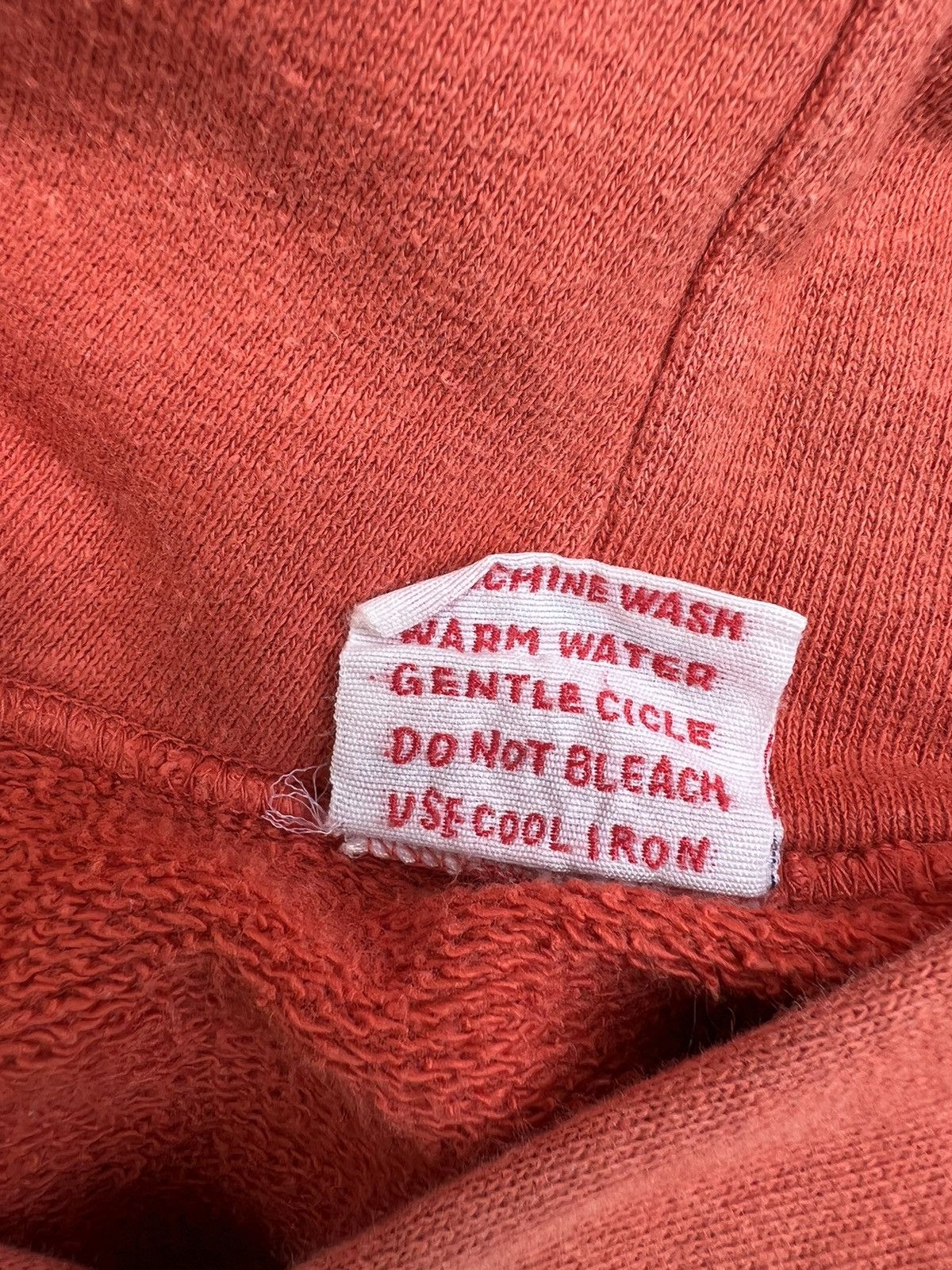 45rpm Size3 Vintage 45rpm NMD Japan Faded Orange Hoodie Sweatshirt Size US L / EU 52-54 / 3 - 21 Thumbnail