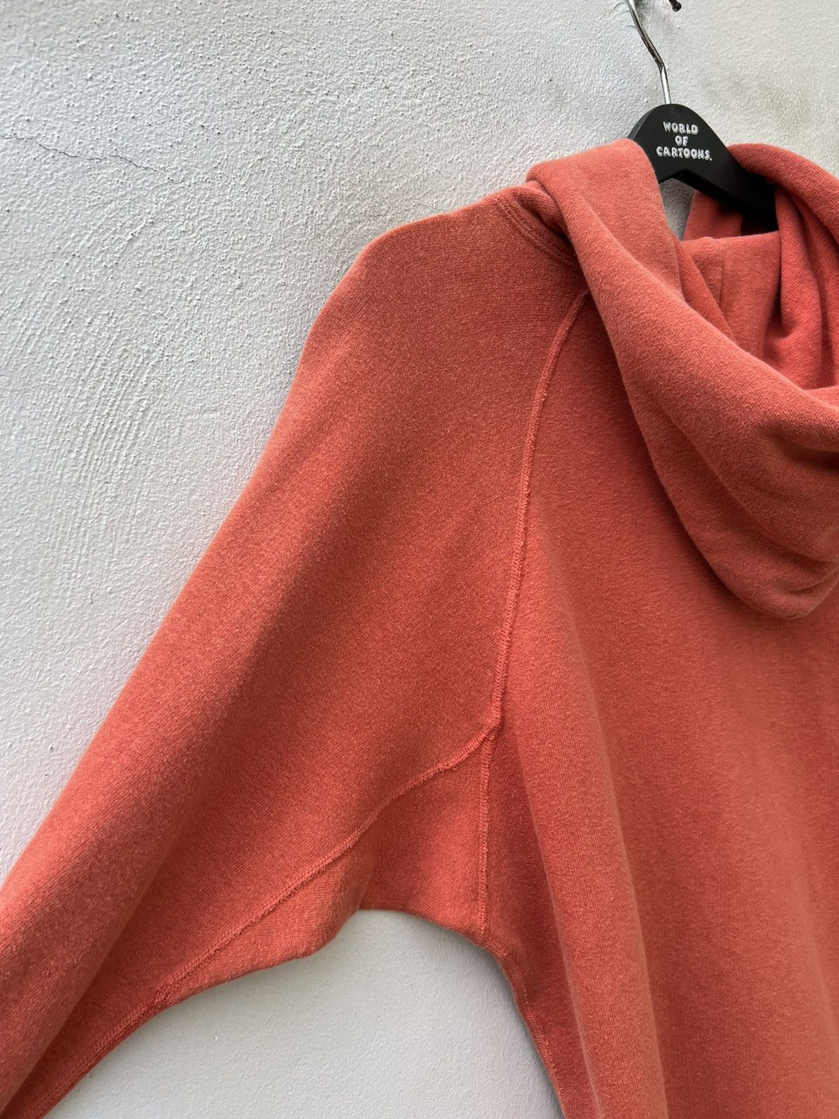 45rpm Size3 Vintage 45rpm NMD Japan Faded Orange Hoodie Sweatshirt Size US L / EU 52-54 / 3 - 17 Thumbnail
