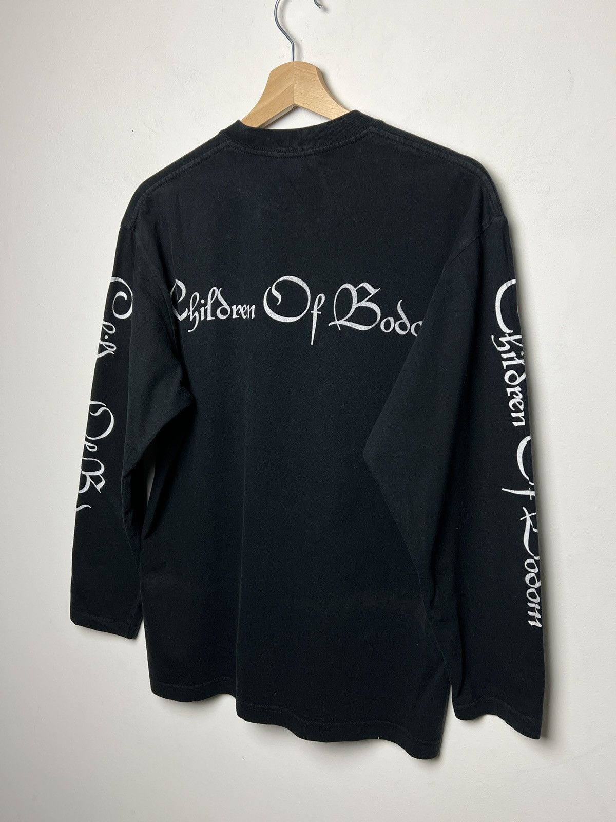 Band Tees children of bodom longsleeve rare vintage y2k 90s Size US M / EU 48-50 / 2 - 6 Thumbnail