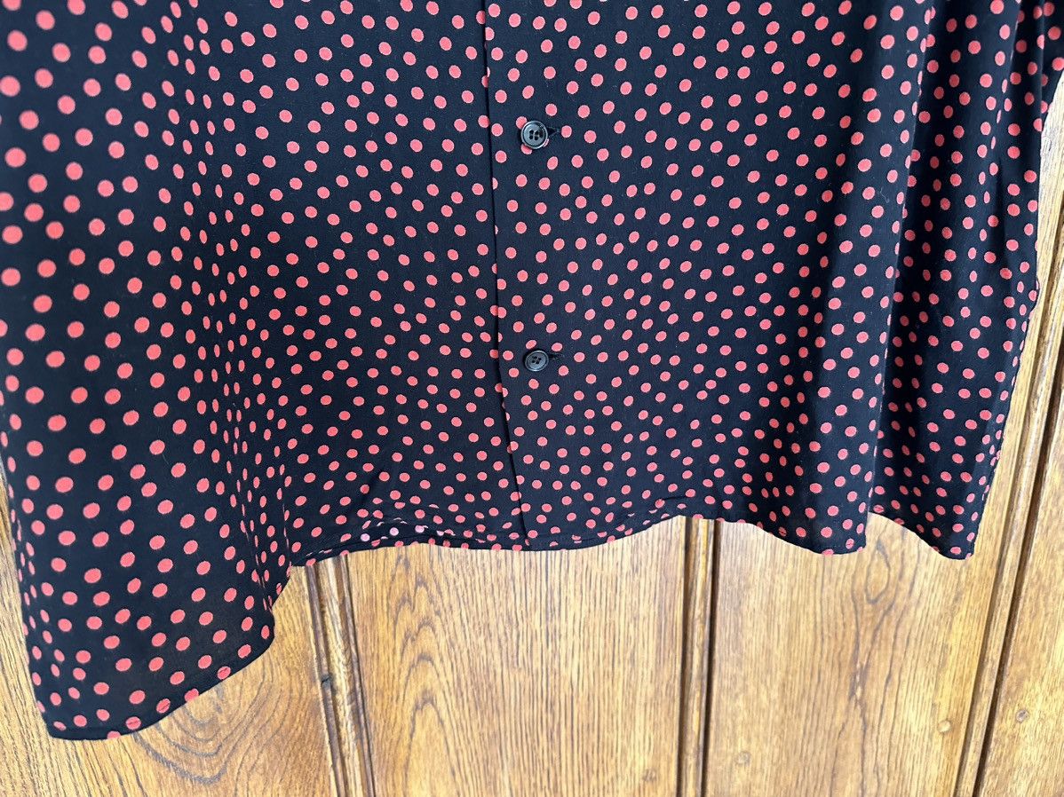 Celine $840 SS20 Celine polka dot Hawaiian shirt Hedi Slimane Size US M / EU 48-50 / 2 - 15 Thumbnail