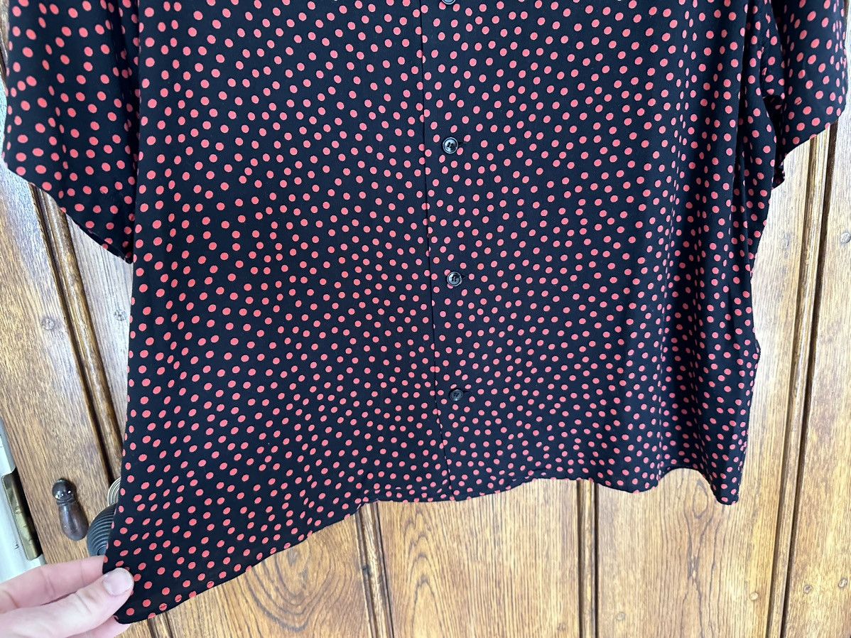Celine $840 SS20 Celine polka dot Hawaiian shirt Hedi Slimane Size US M / EU 48-50 / 2 - 13 Thumbnail