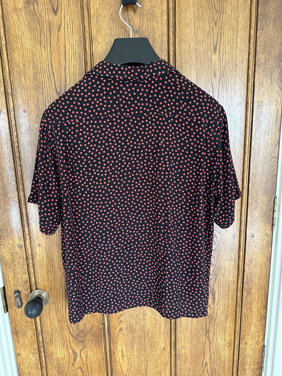 Celine $840 SS20 Celine polka dot Hawaiian shirt Hedi Slimane Size US M / EU 48-50 / 2 - 17 Thumbnail