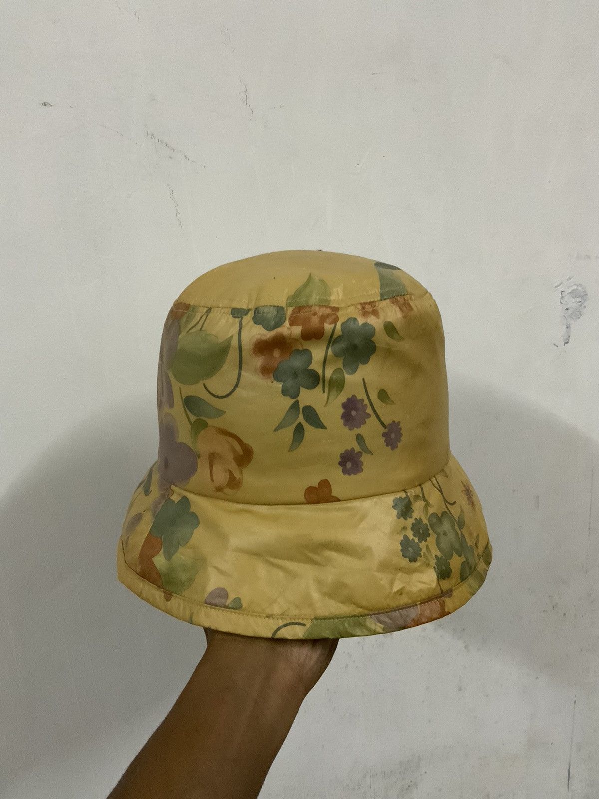Vintage Vintage Flower Art Printed Reversible Bucket Hat Size ONE SIZE - 5 Thumbnail