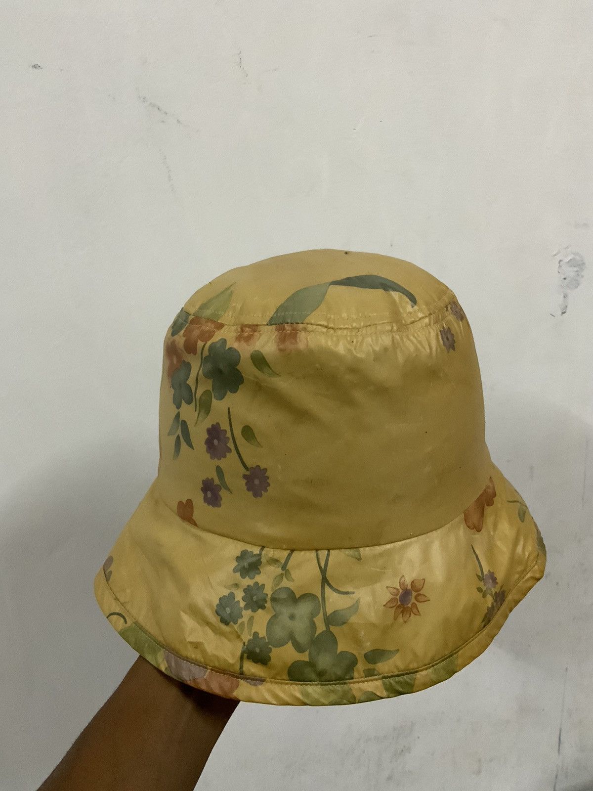 Vintage Vintage Flower Art Printed Reversible Bucket Hat Size ONE SIZE - 6 Thumbnail