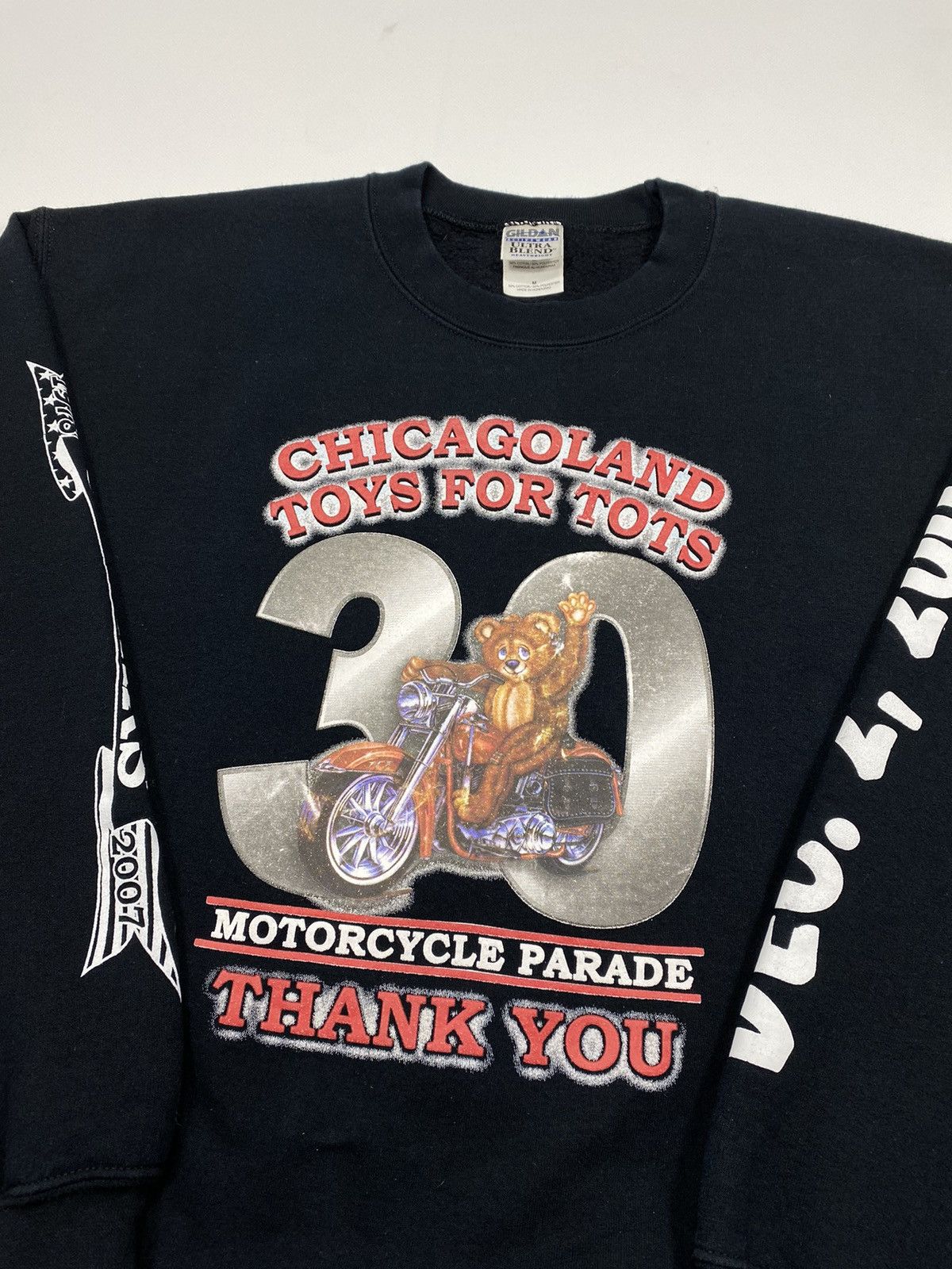 Vintage LASTDROP🔥 2007 Chicagoland Toys For Tots Motorcycle Parade Size US M / EU 48-50 / 2 - 3 Thumbnail