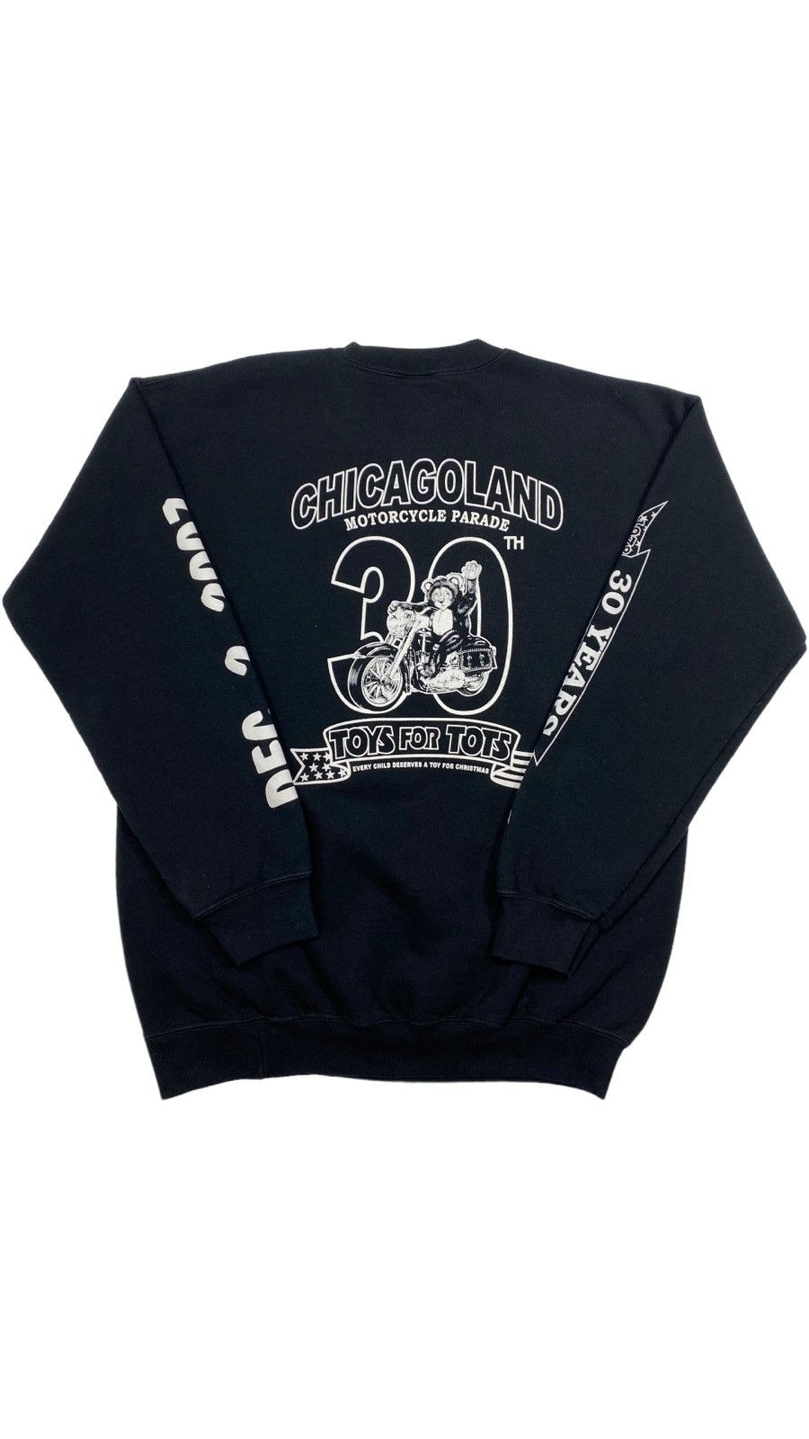 Vintage LASTDROP🔥 2007 Chicagoland Toys For Tots Motorcycle Parade Size US M / EU 48-50 / 2 - 2 Thumbnail