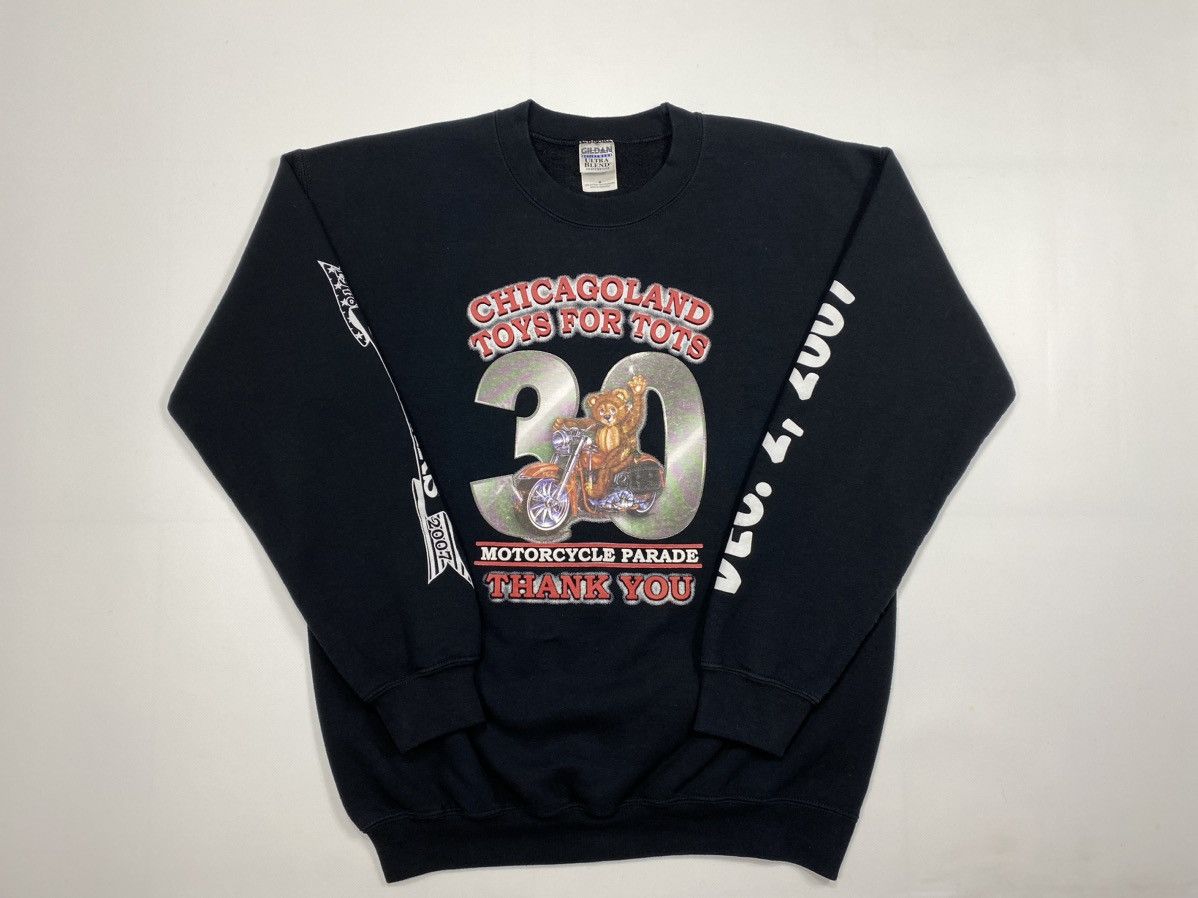 Vintage LASTDROP🔥 2007 Chicagoland Toys For Tots Motorcycle Parade Size US M / EU 48-50 / 2 - 10 Thumbnail