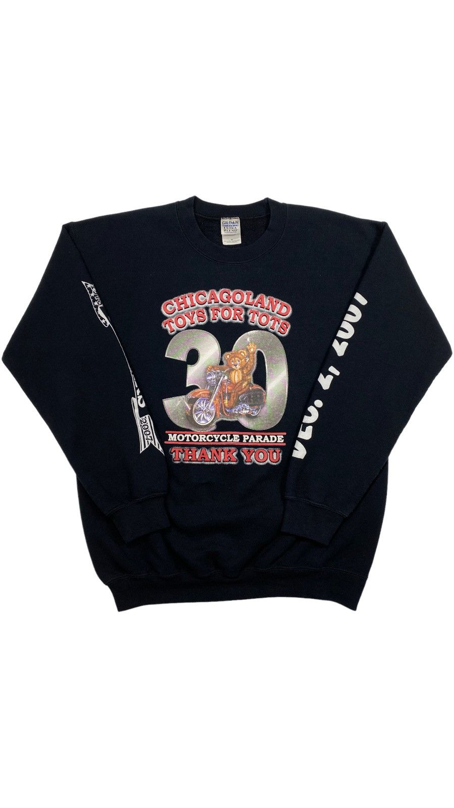 Vintage LASTDROP🔥 2007 Chicagoland Toys For Tots Motorcycle Parade Size US M / EU 48-50 / 2 - 1 Thumbnail