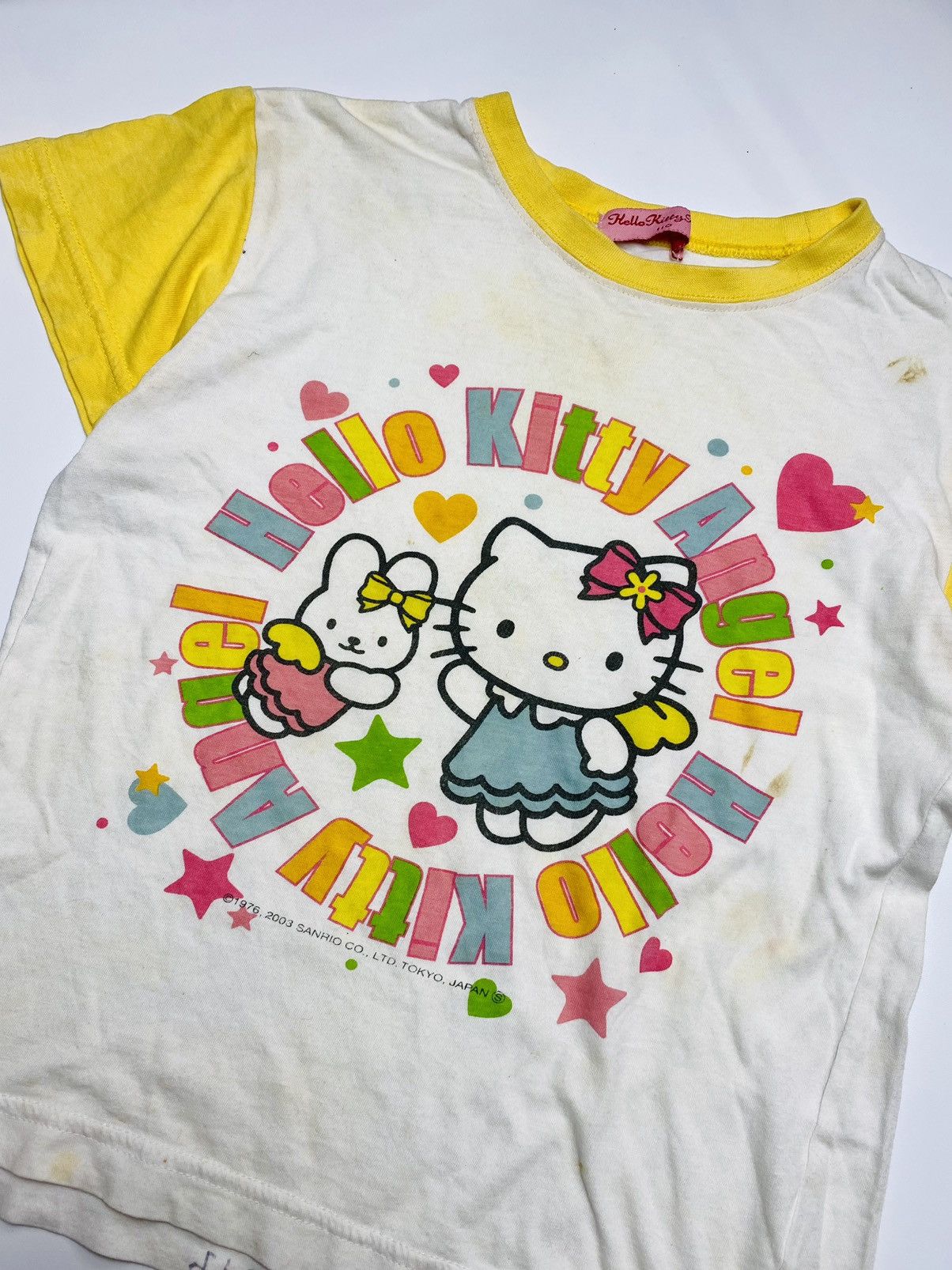 Japanese Brand 2003 Hello Kitty - Fairy Hello Kity Baby Tee Size XS / US 0-2 / IT 36-38 - 2 Thumbnail