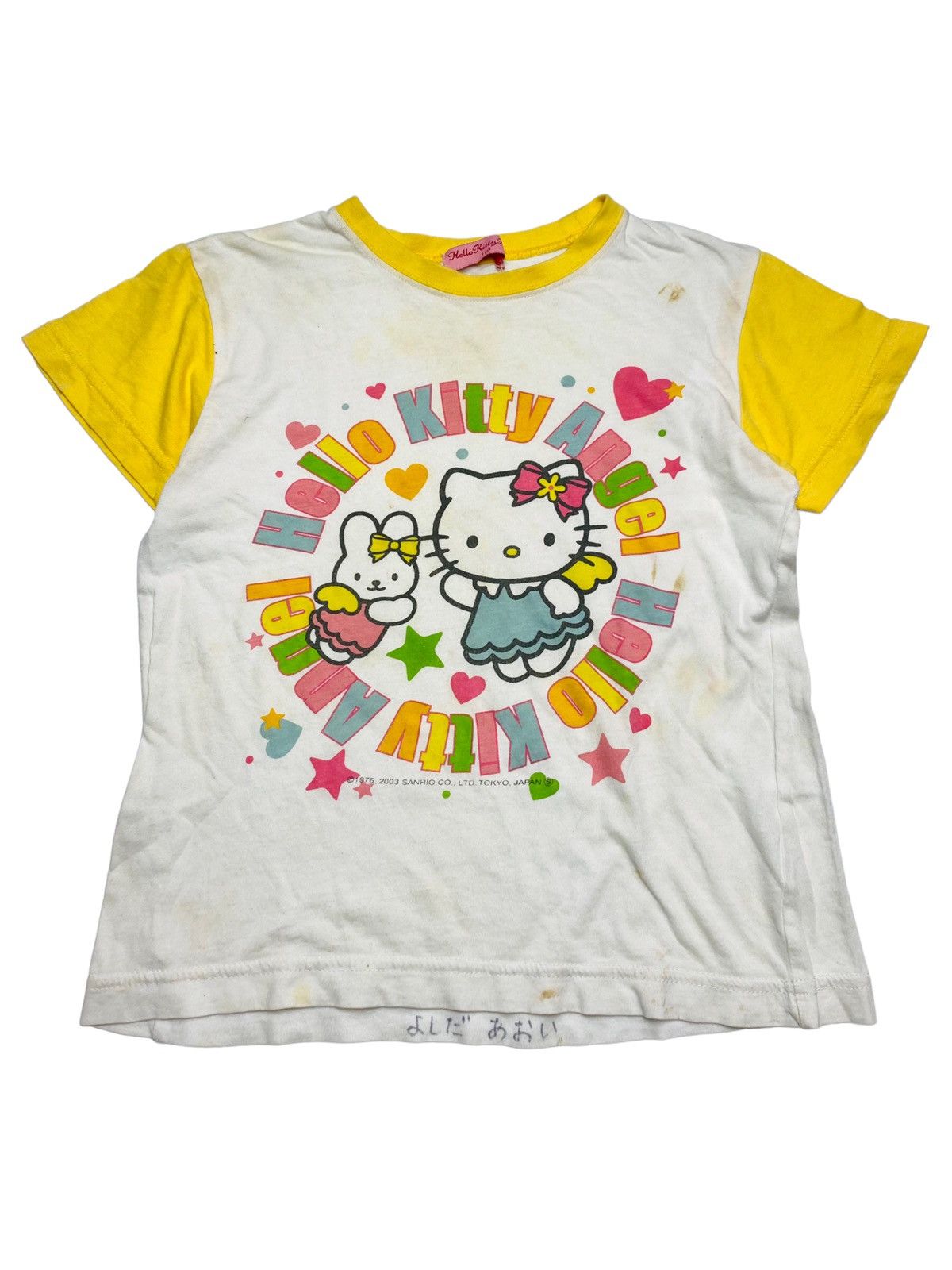 Japanese Brand 2003 Hello Kitty - Fairy Hello Kity Baby Tee Size XS / US 0-2 / IT 36-38 - 1 Thumbnail