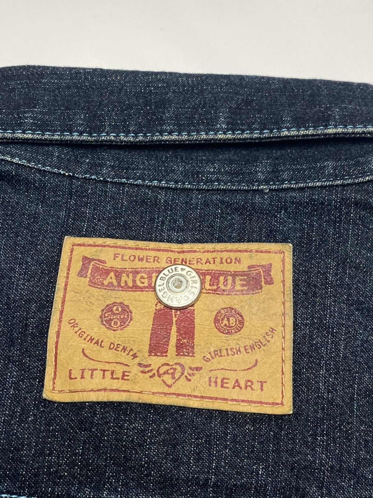 Angel Blue 2000s Angel Blue - Multi Patch Denim Jacket Size M / US 6-8 / IT 42-44 - 13 Thumbnail