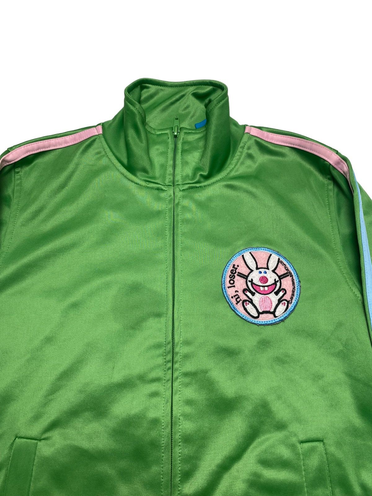 20471120 2000s Jim Benton - Happy Bunny Track Top Size US M / EU 48-50 / 2 - 5 Thumbnail
