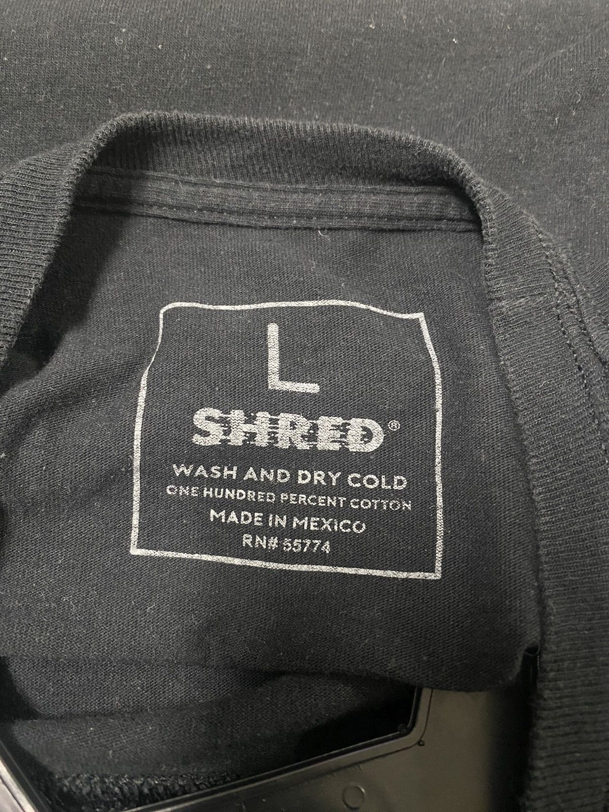 Vintage Vintage SHRED Where Will i Go When i Die Size US L / EU 52-54 / 3 - 11 Thumbnail