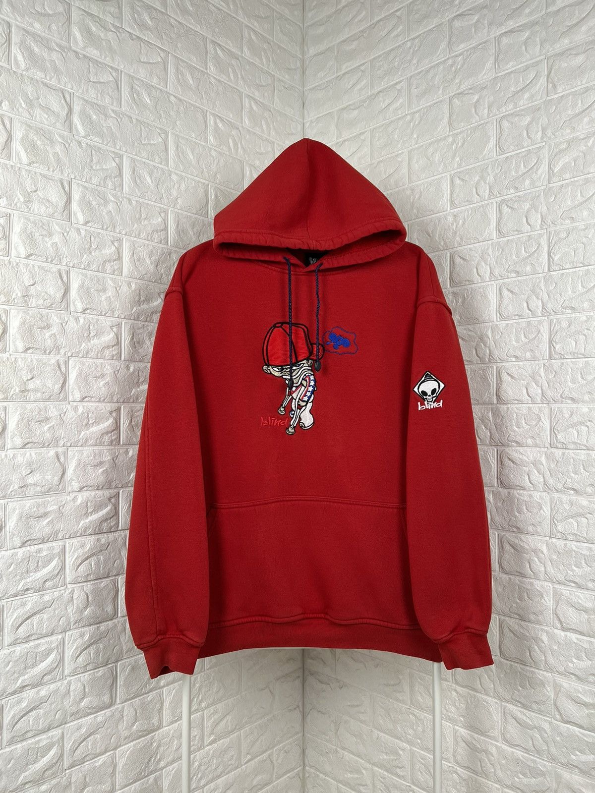 Vintage 90s Blind Skateboards hoodie Alien Workshop