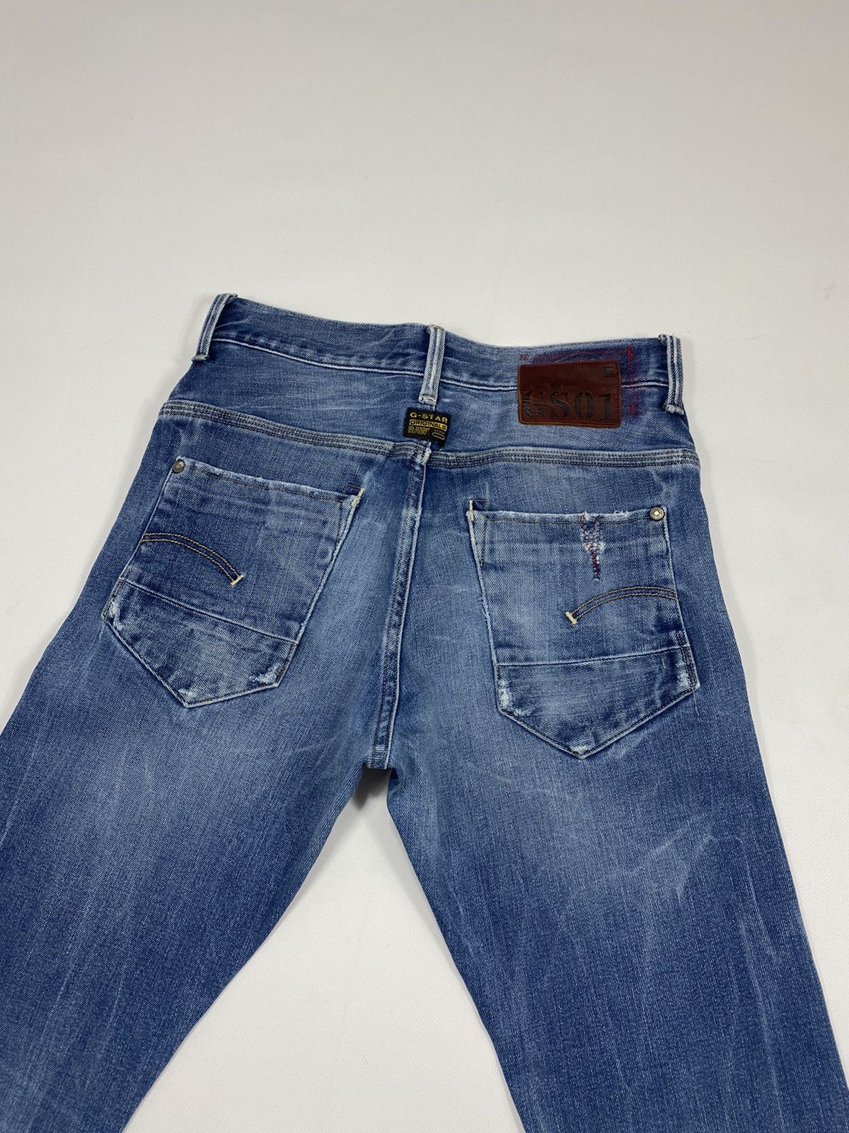 G-Star 🔥LASTDROP🔥 Custom Stretched Slim Fit Blood Jeans Pants Size US 30 / EU 46 - 16 Thumbnail