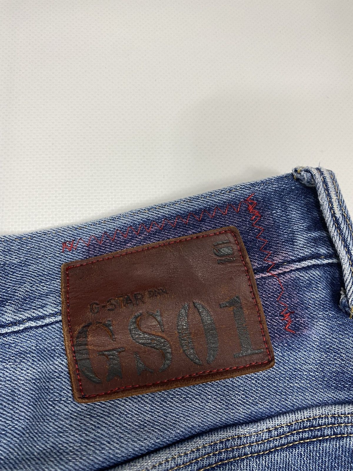G-Star 🔥LASTDROP🔥 Custom Stretched Slim Fit Blood Jeans Pants Size US 30 / EU 46 - 18 Thumbnail