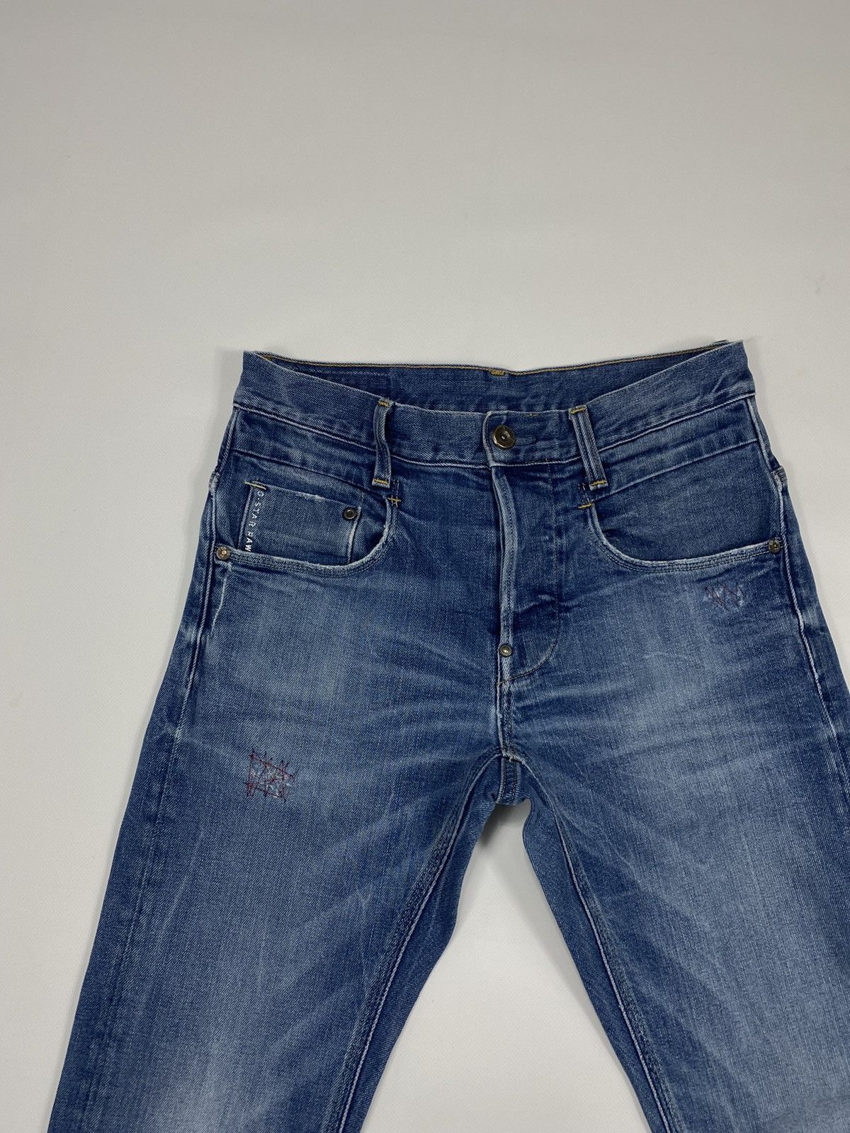 G-Star 🔥LASTDROP🔥 Custom Stretched Slim Fit Blood Jeans Pants Size US 30 / EU 46 - 7 Thumbnail