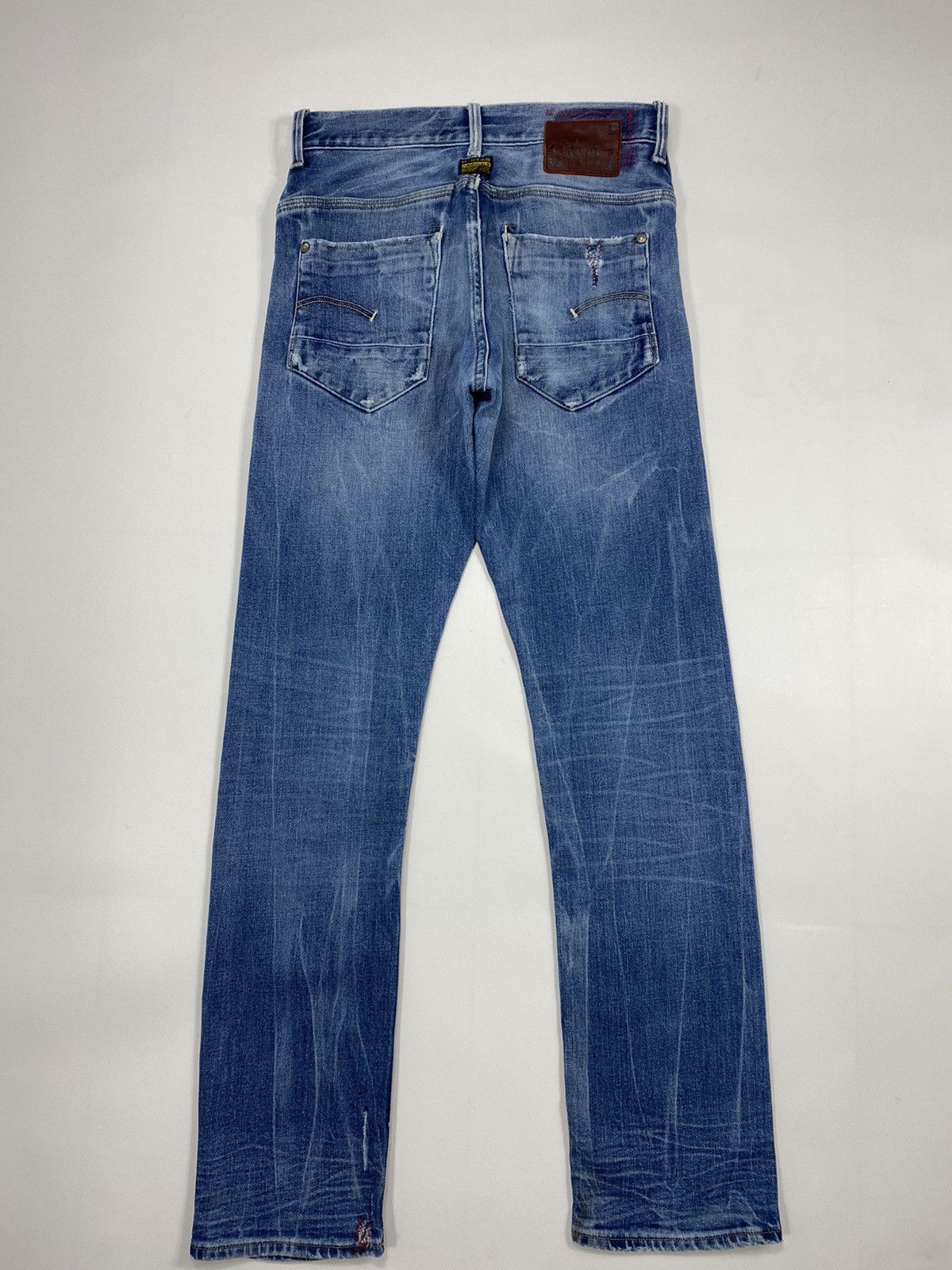 G-Star 🔥LASTDROP🔥 Custom Stretched Slim Fit Blood Jeans Pants Size US 30 / EU 46 - 20 Thumbnail