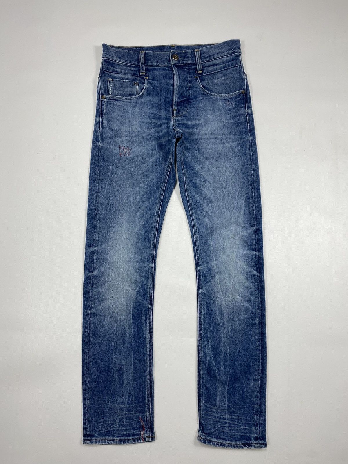 G-Star 🔥LASTDROP🔥 Custom Stretched Slim Fit Blood Jeans Pants Size US 30 / EU 46 - 21 Thumbnail
