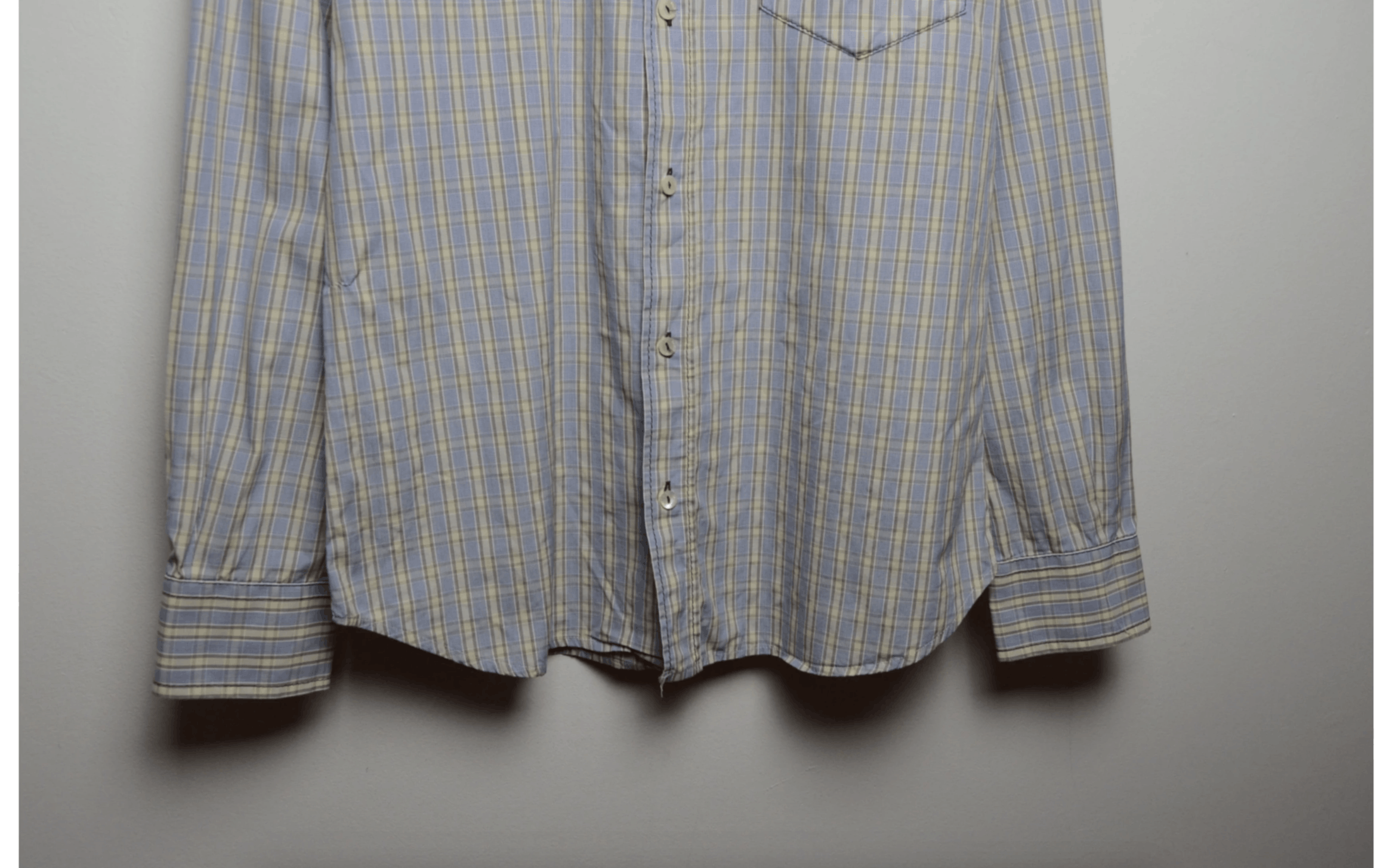 Dolce & Gabbana Dolce & Gabbana rare vintage shirt travis plaid Size US L / EU 52-54 / 3 - 7 Thumbnail