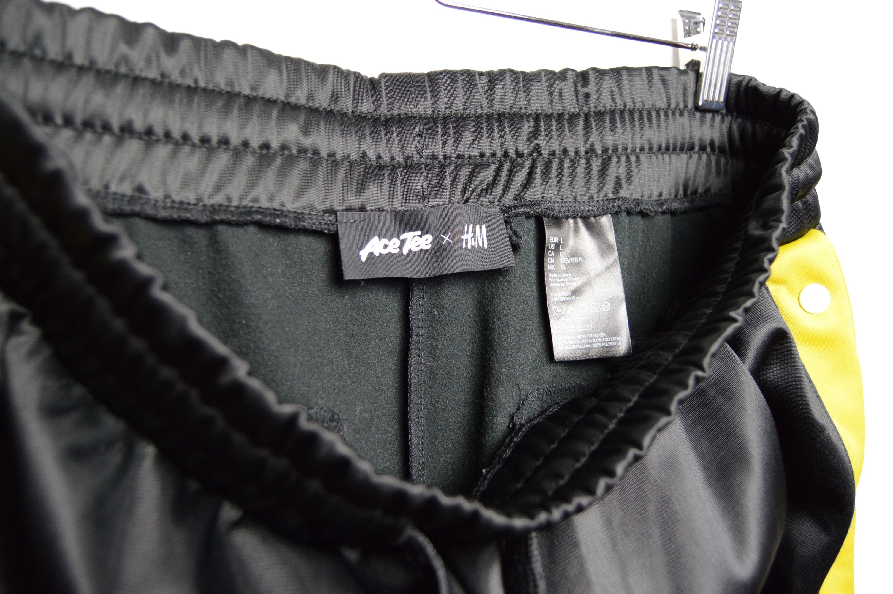 H&M H&M x ACE TEE Snap Track Pants Size US 33 - 8 Thumbnail