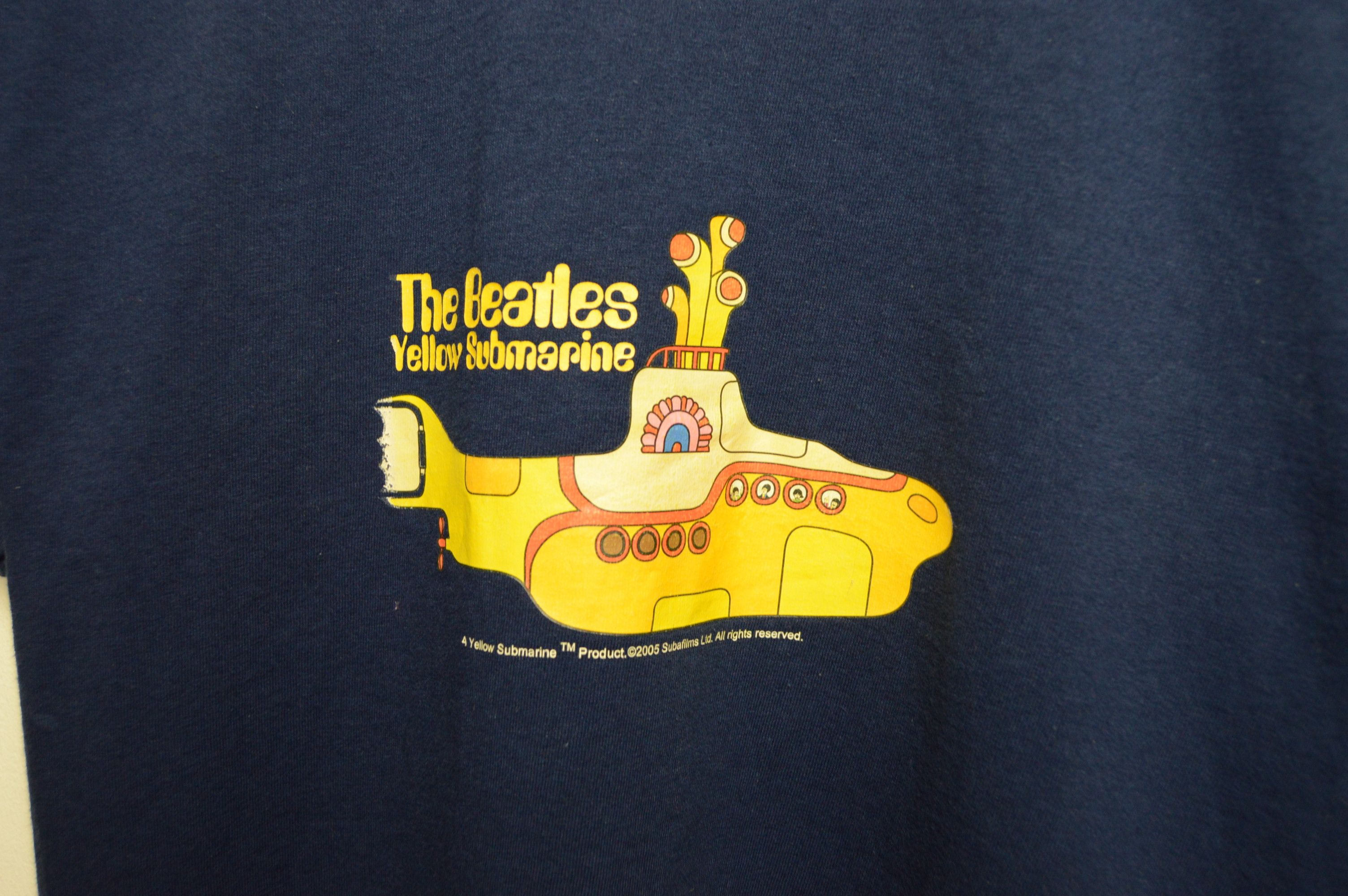 Band Tees the beatles yellow submarine 2005 tee Size US M / EU 48-50 / 2 - 2 Thumbnail
