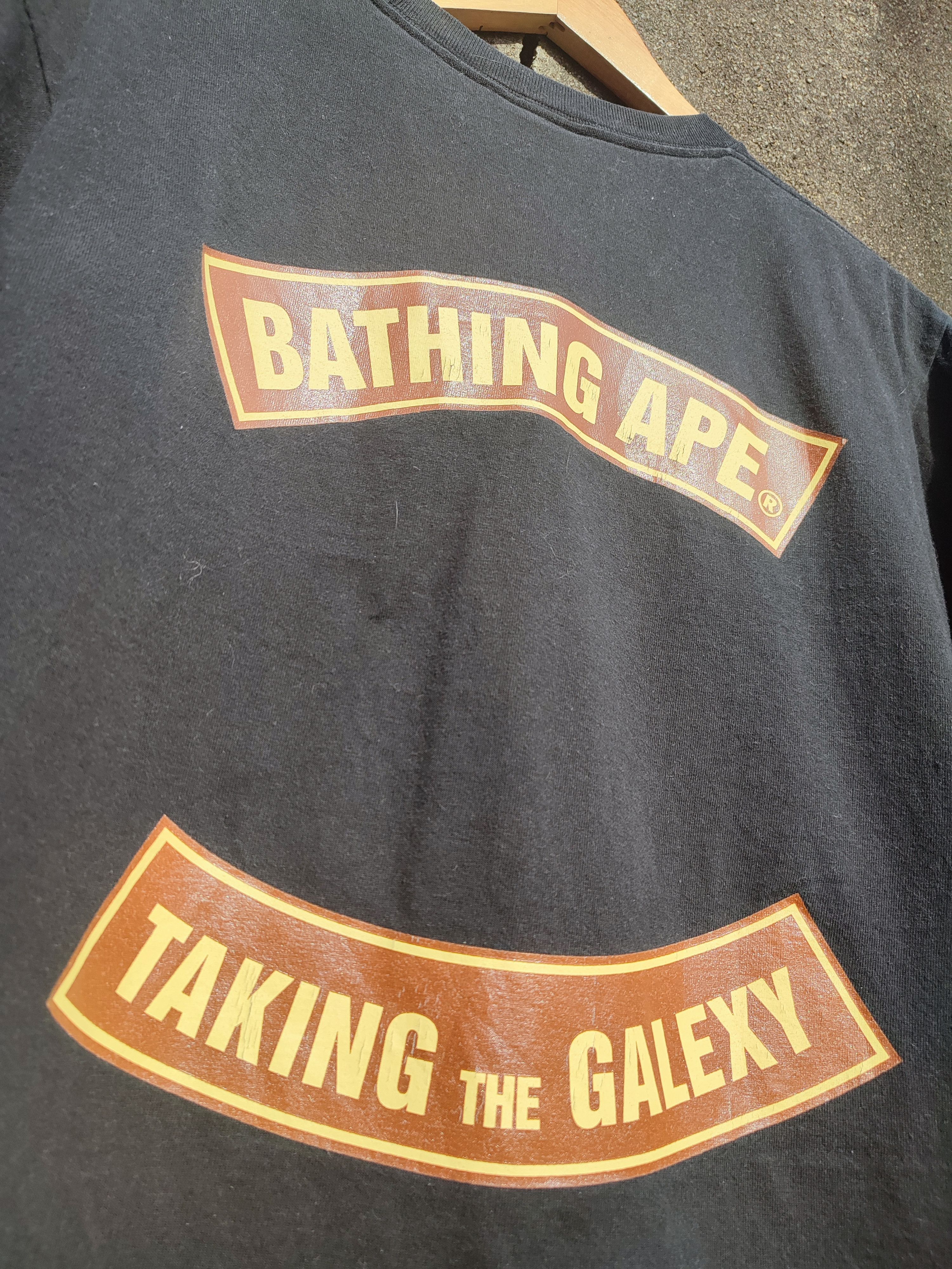 Bape × Vintage Taking The Galaxy Tee Size US M / EU 48-50 / 2 - 3 Thumbnail