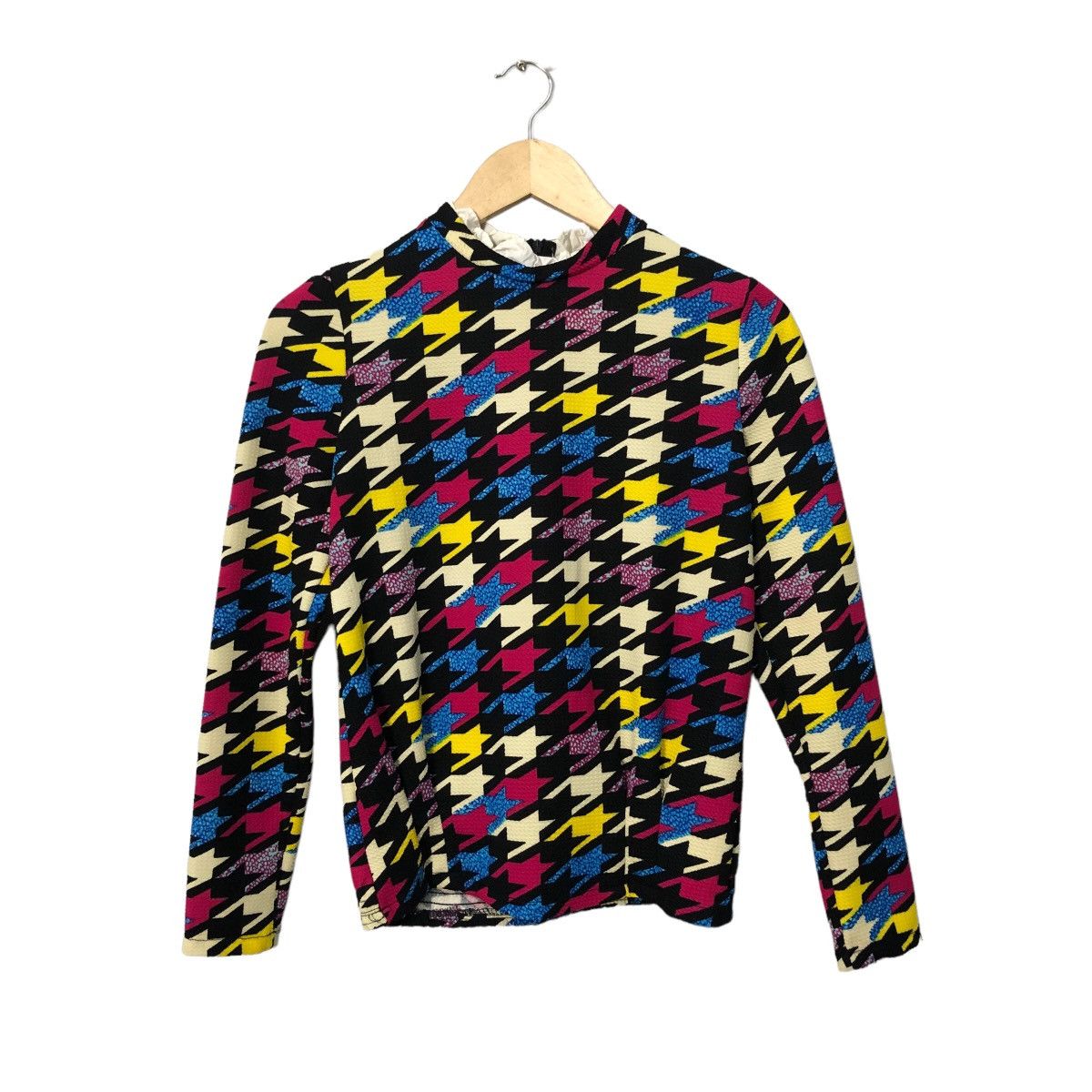 image of Print All Over Me x Vintage Unbranded Full Print Blouse, Women's (Size XS)