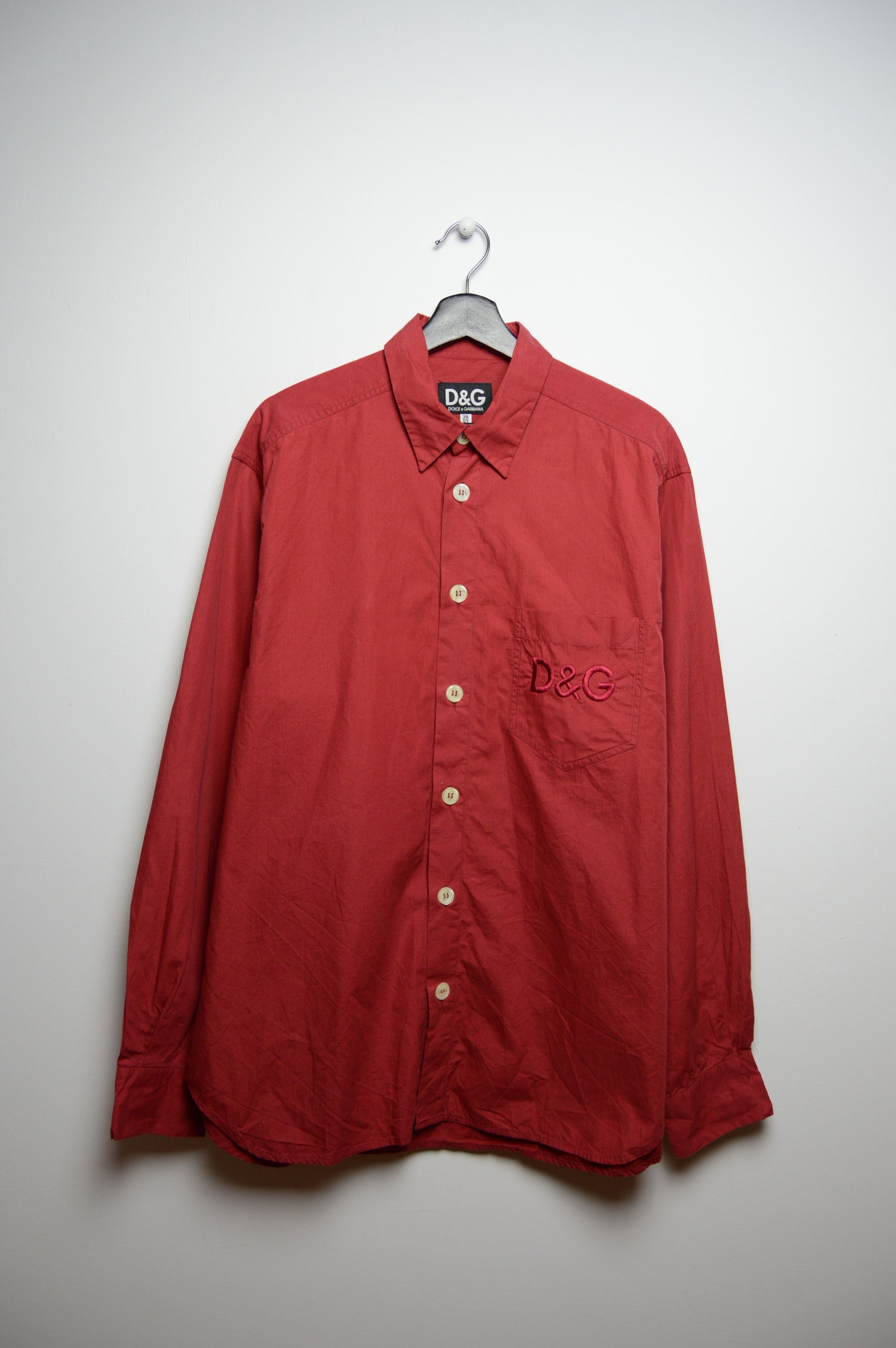 Dolce & Gabbana Dolce & Gabbana spell out embroidery shirt Size US XL / EU 56 / 4 - 2 Thumbnail