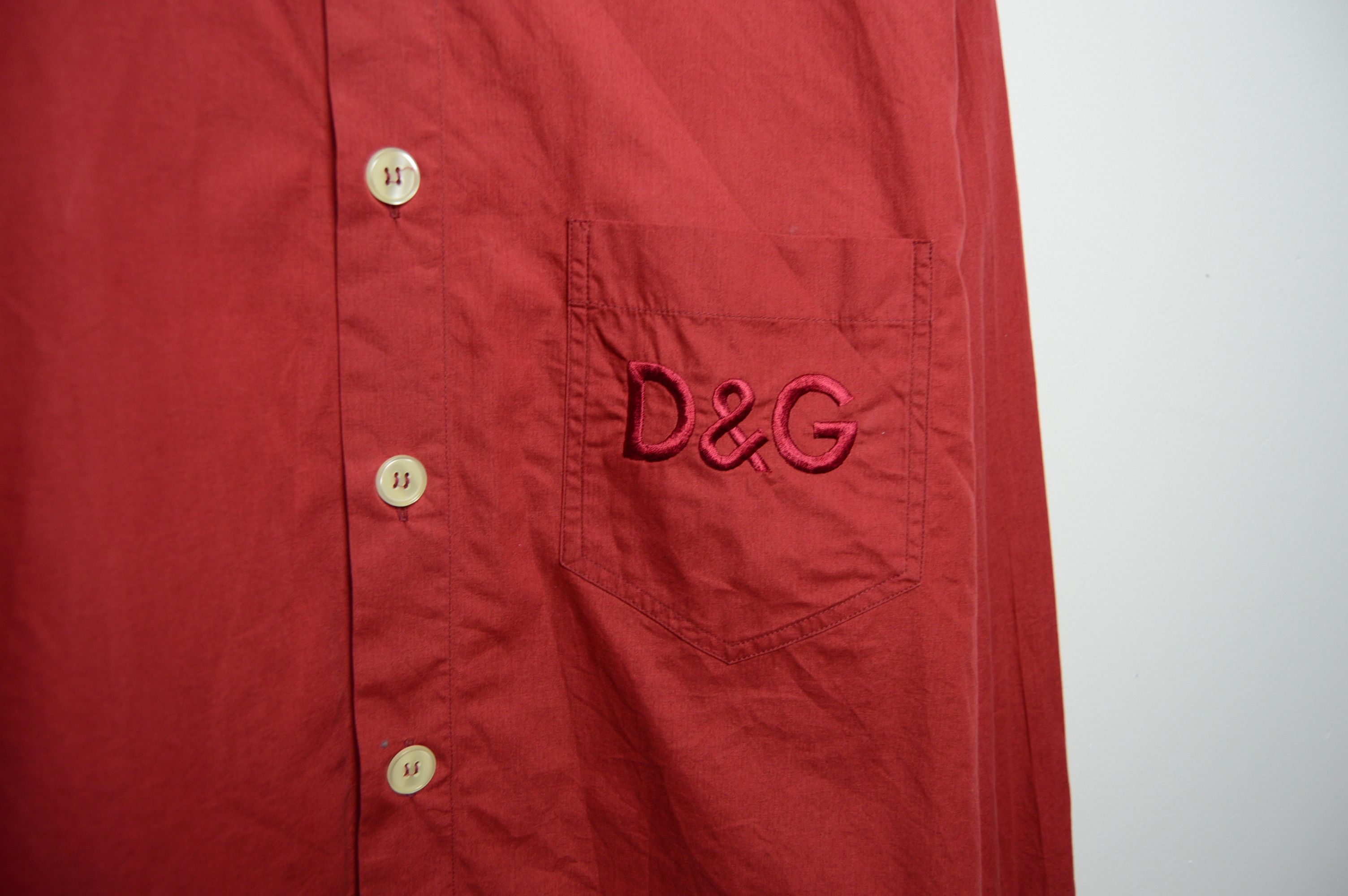 Dolce & Gabbana Dolce & Gabbana spell out embroidery shirt Size US XL / EU 56 / 4 - 3 Thumbnail