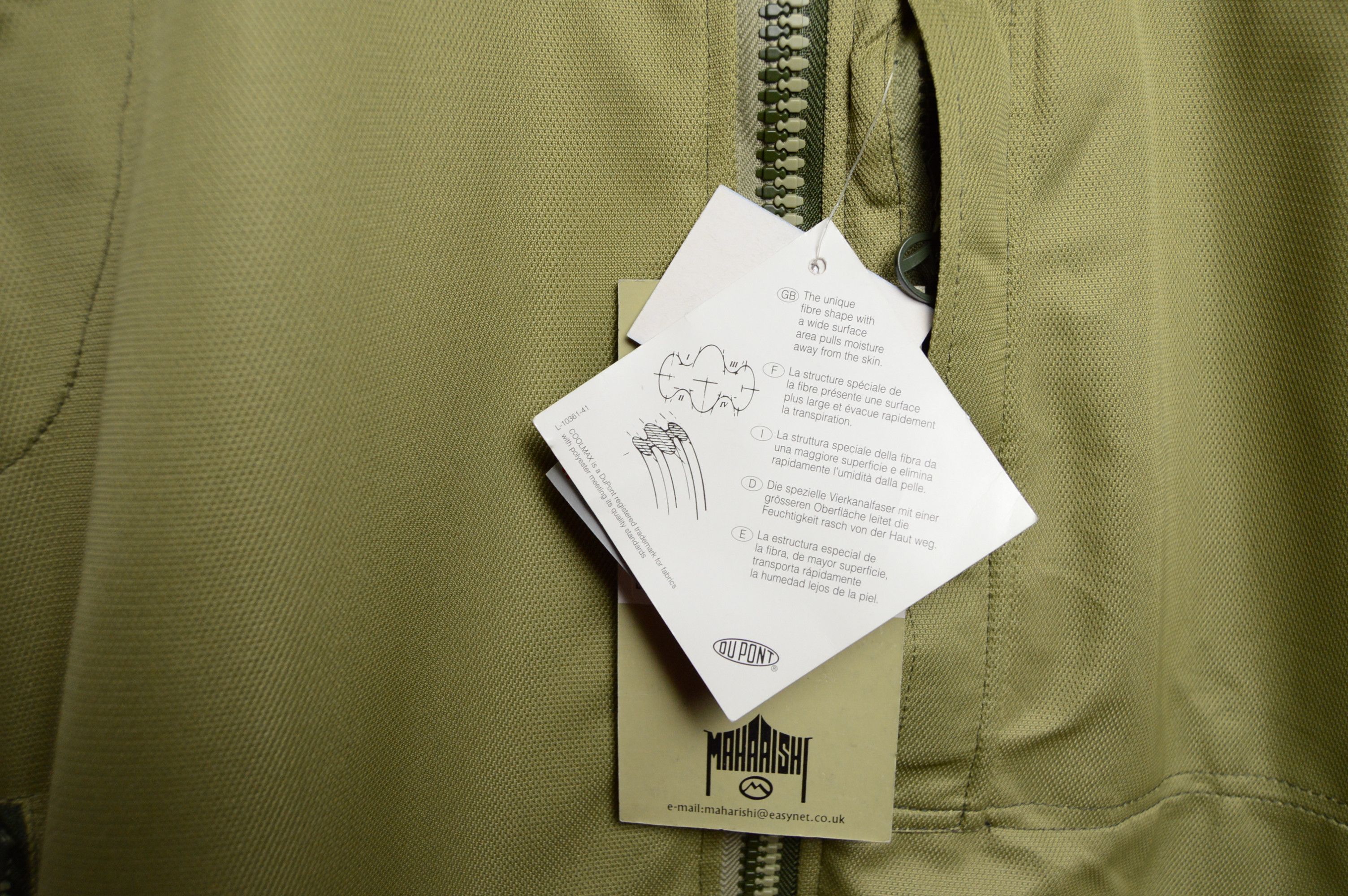 Maharishi maharishi deadstock archival coolmax vest Size US M / EU 48-50 / 2 - 14 Thumbnail