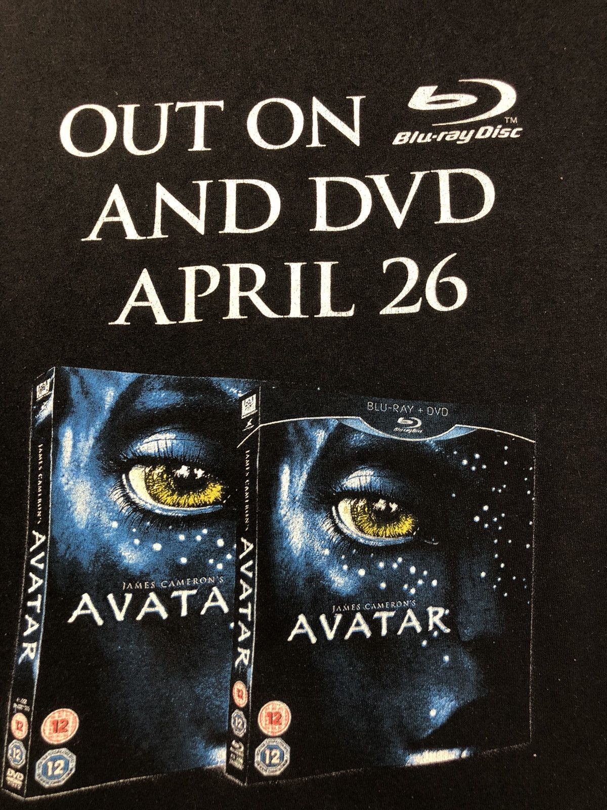 Vintage Avatar James Cameron Movie promotion shirt Size US S / EU 44-46 / 1 - 10 Thumbnail
