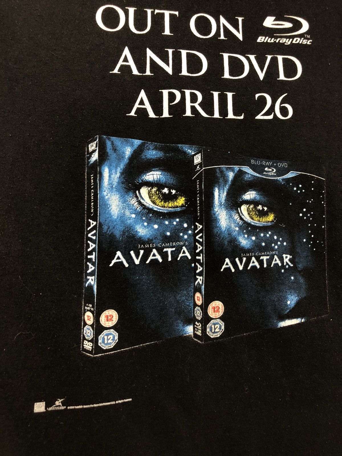 Vintage Avatar James Cameron Movie promotion shirt Size US S / EU 44-46 / 1 - 9 Thumbnail