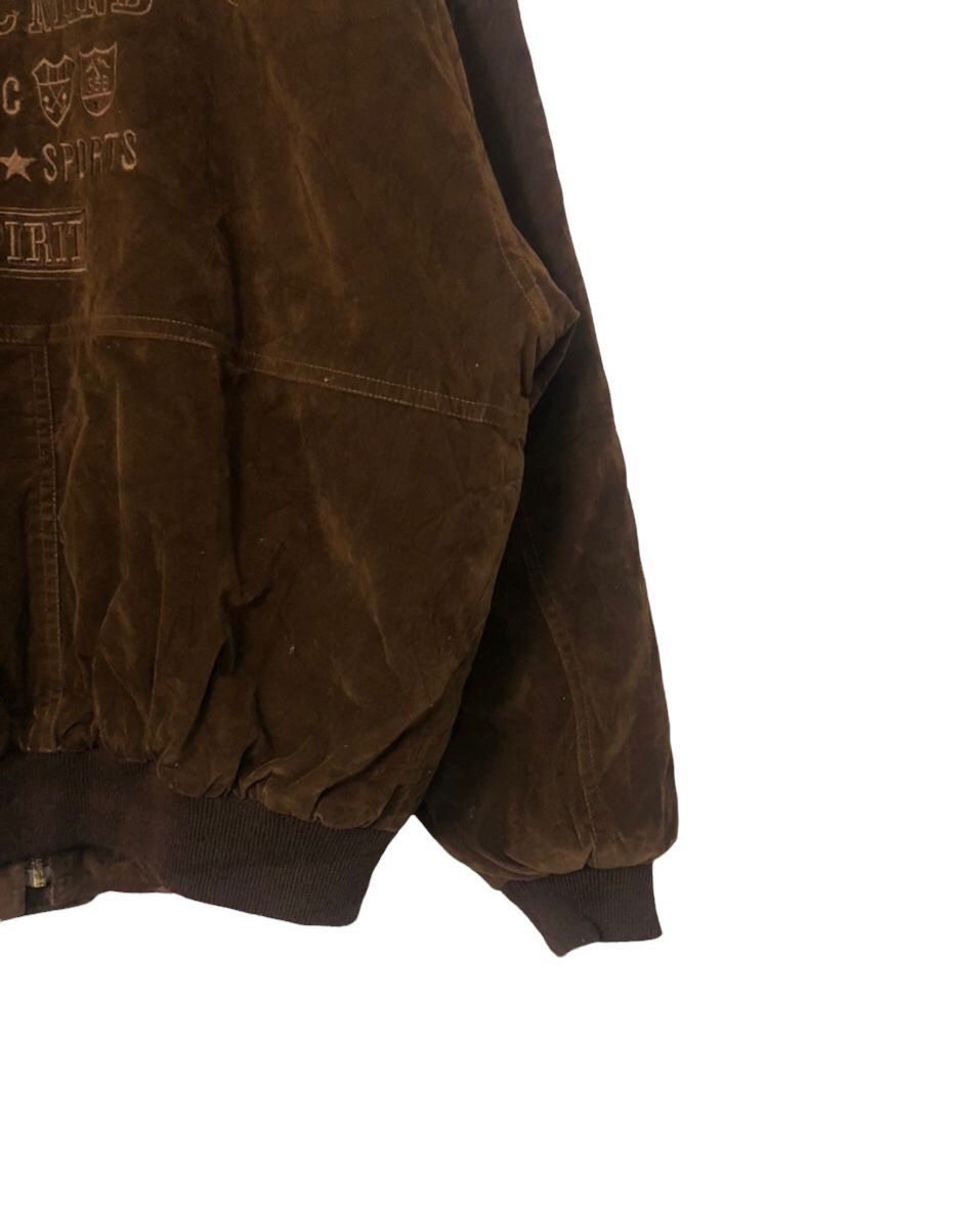 Japanese Brand Vtg Mad Station Embroidery Big Logo Zipper Up Bomber Jacket Size US XL / EU 56 / 4 - 9 Thumbnail